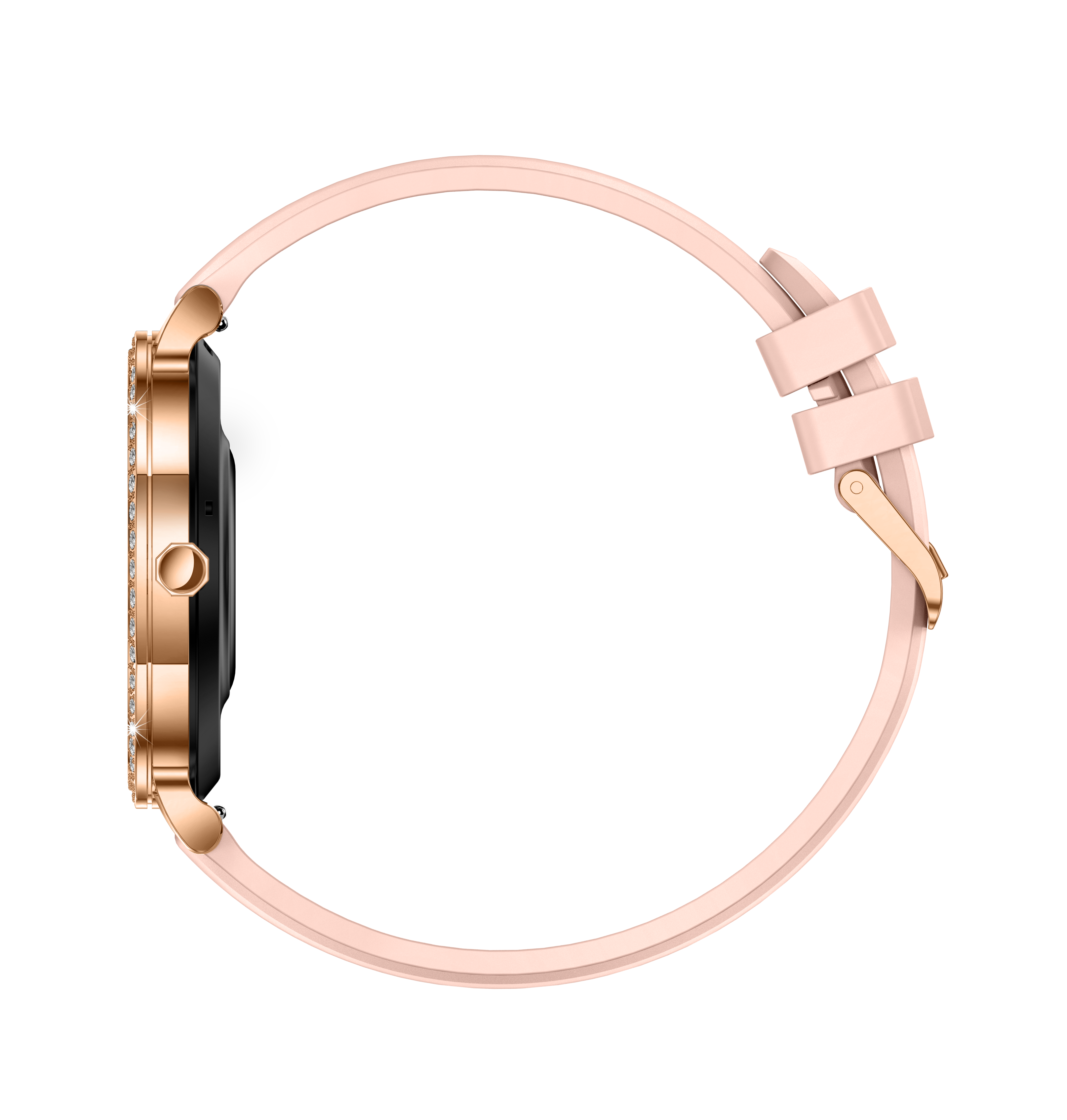 Luxury Women's AI Smartwatch with Diamond Bezel and AMOLED Display