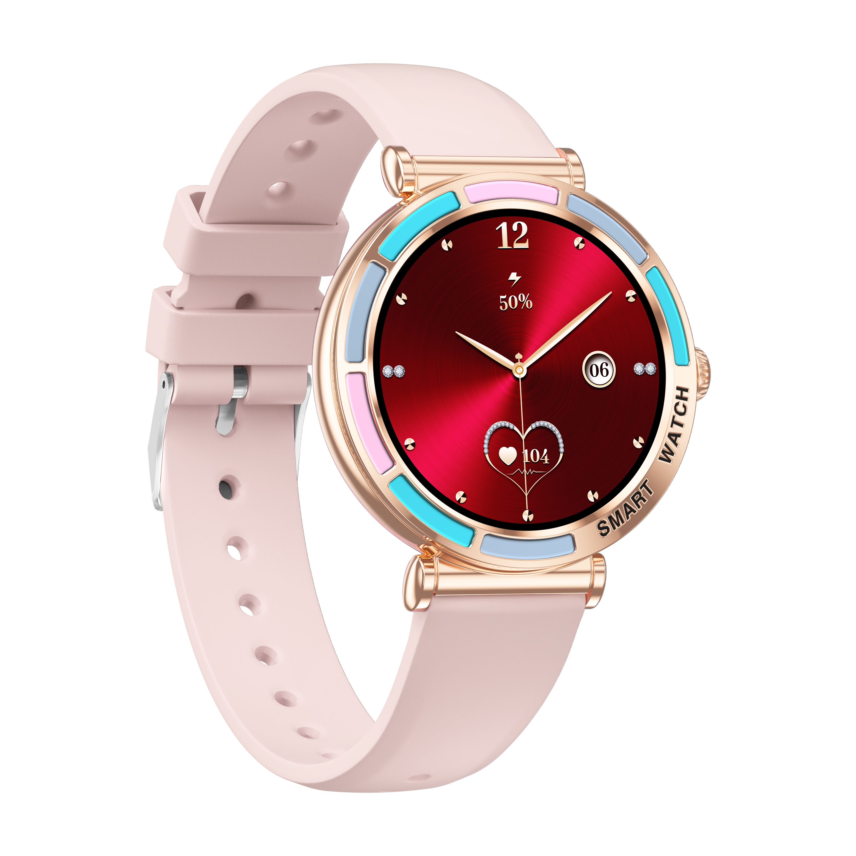 Elegant Women's Smart Watch with Calling, Heart Rate & 100+ Sports Modes | IP68 Waterproof