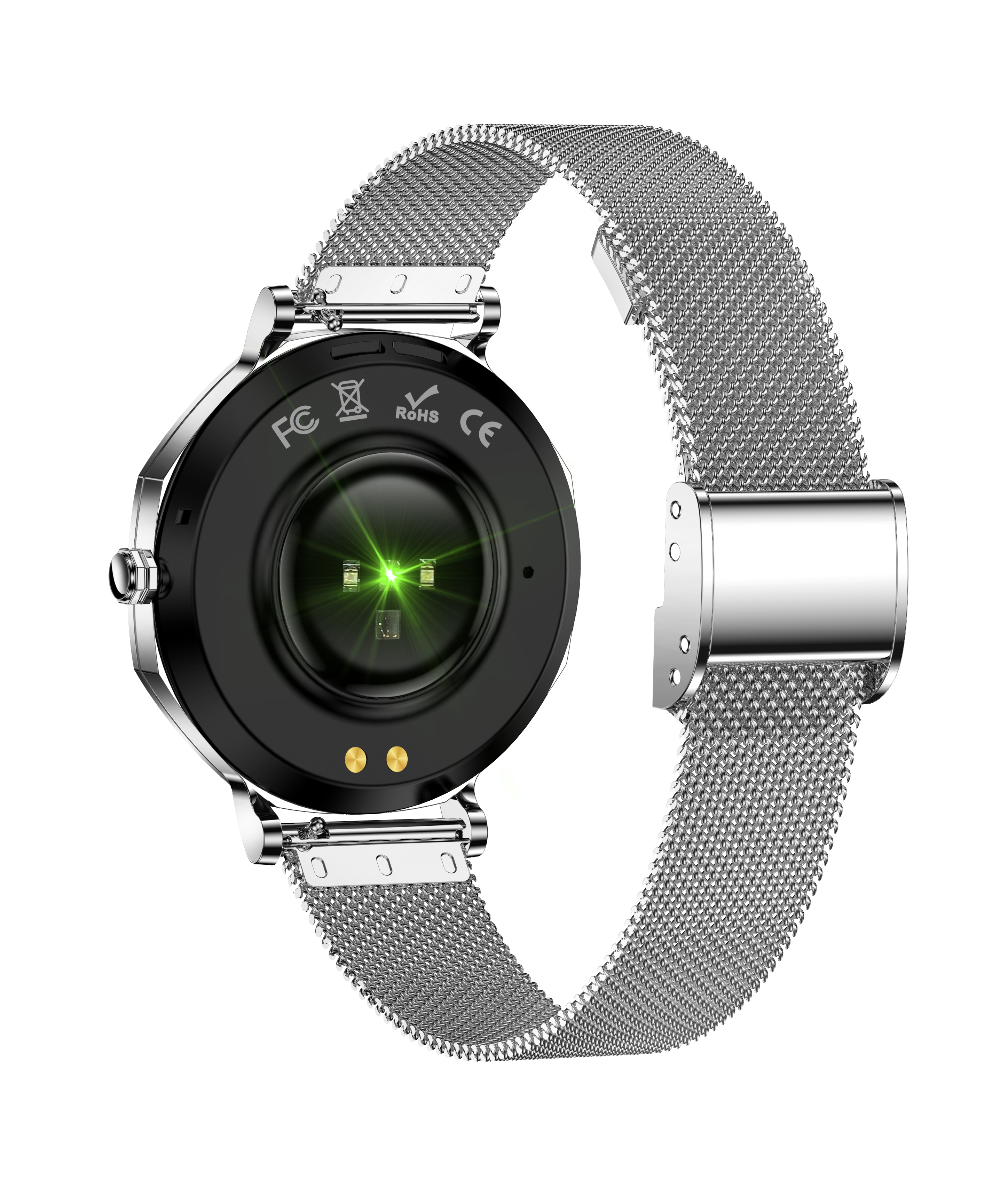 Luxury Diamond Slim Women Smartwatch with AMOLED Display & Voice Assistant