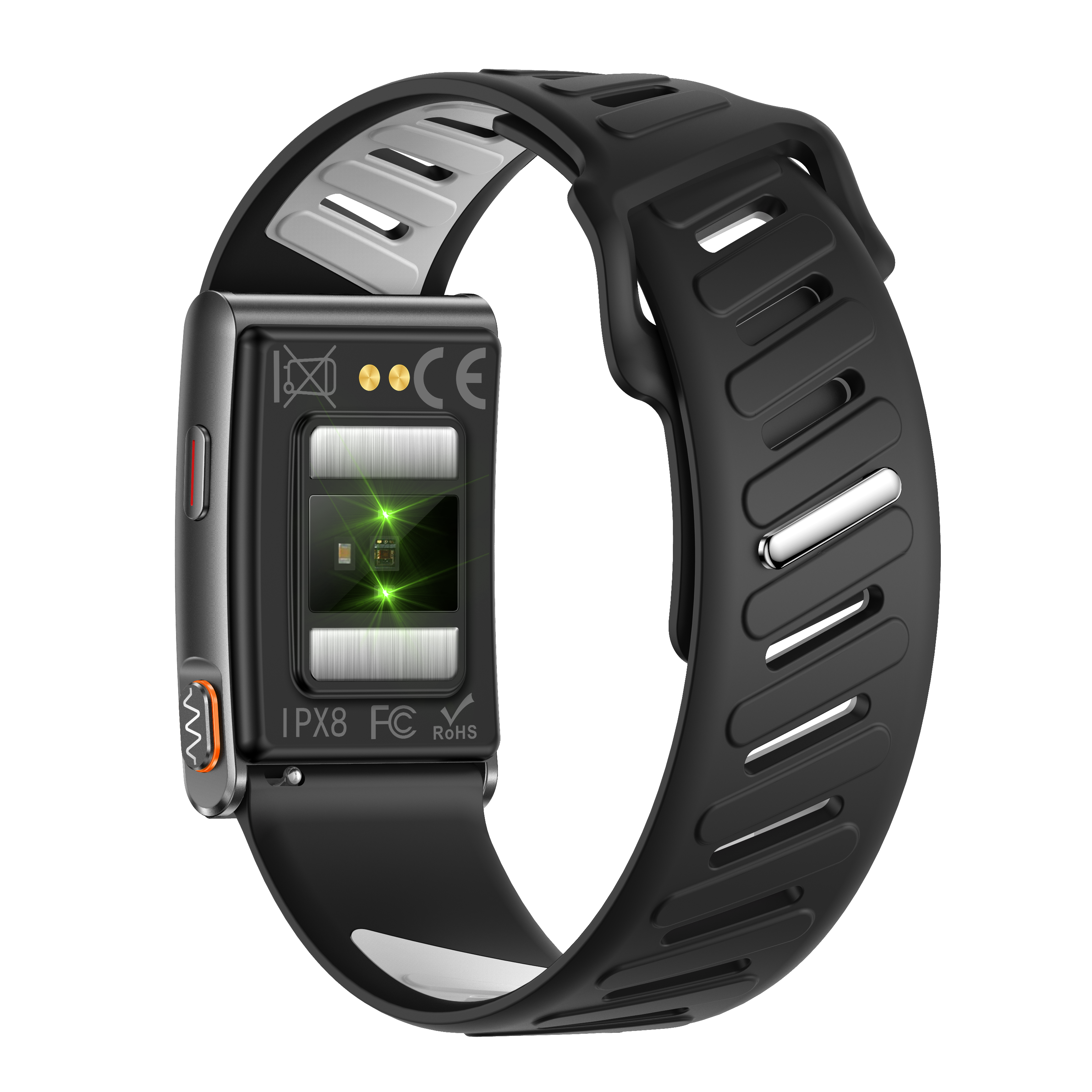 Morrison M96 ECG Screenless Smart Bracelet with BLE 5.3 and 120+ Sports Modes