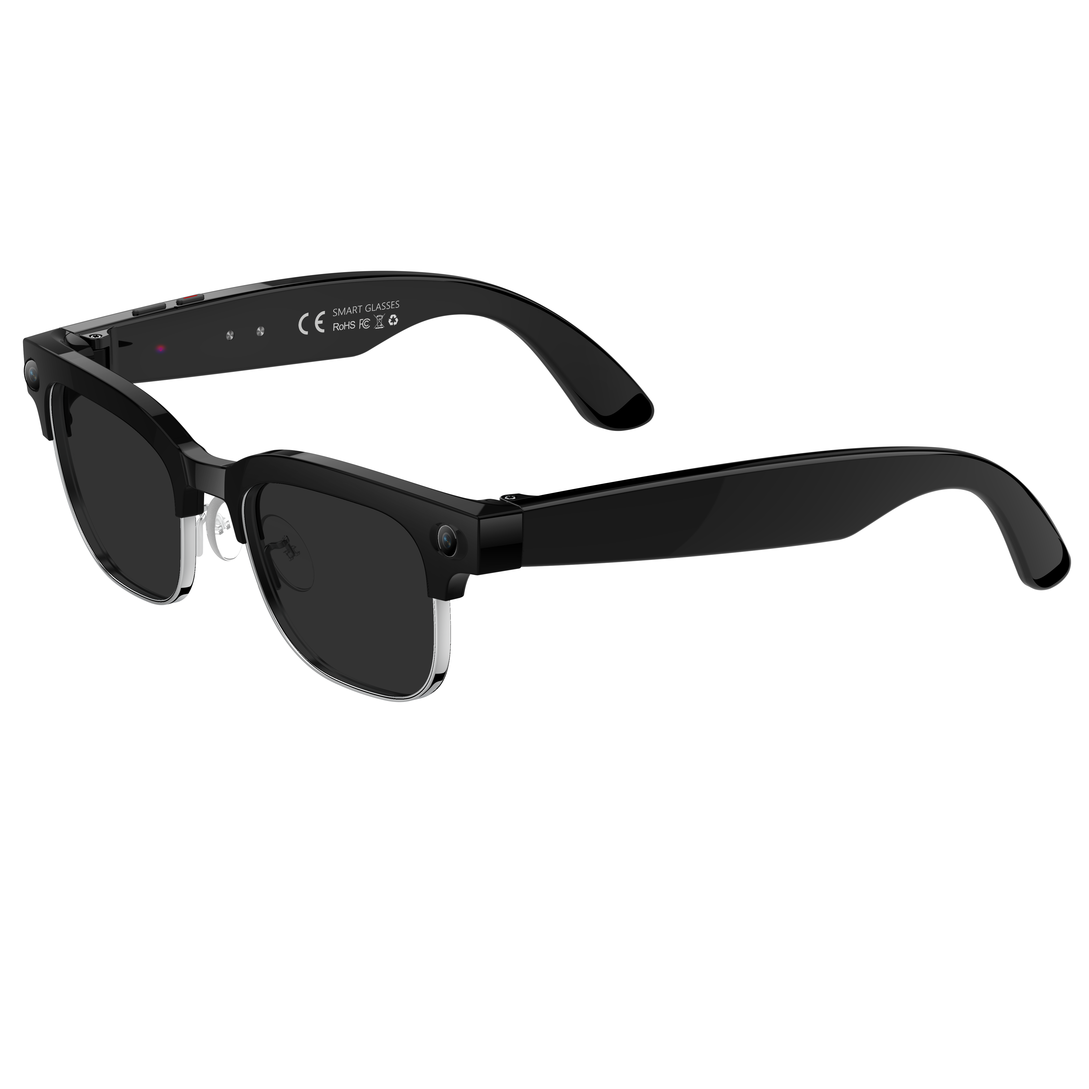 AI Smart Glasses with 8MP Camera, Voice Control, Translation & HD Video Recording