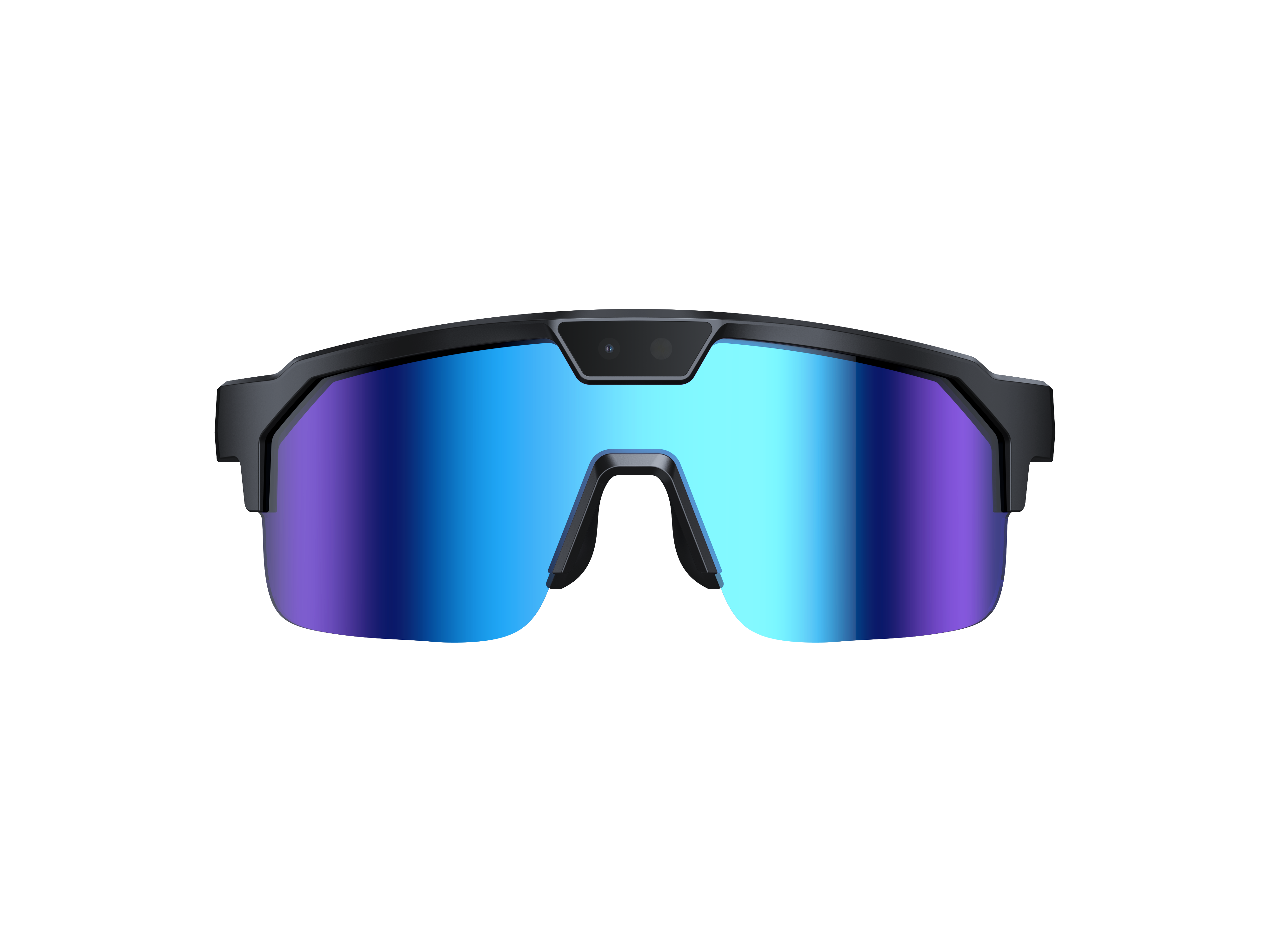 AI Smart Sports Glasses with 8MP Camera, Voice Control, Translation, Recording & Anti-Shake Video – Outdoor Cycling & Skiing
