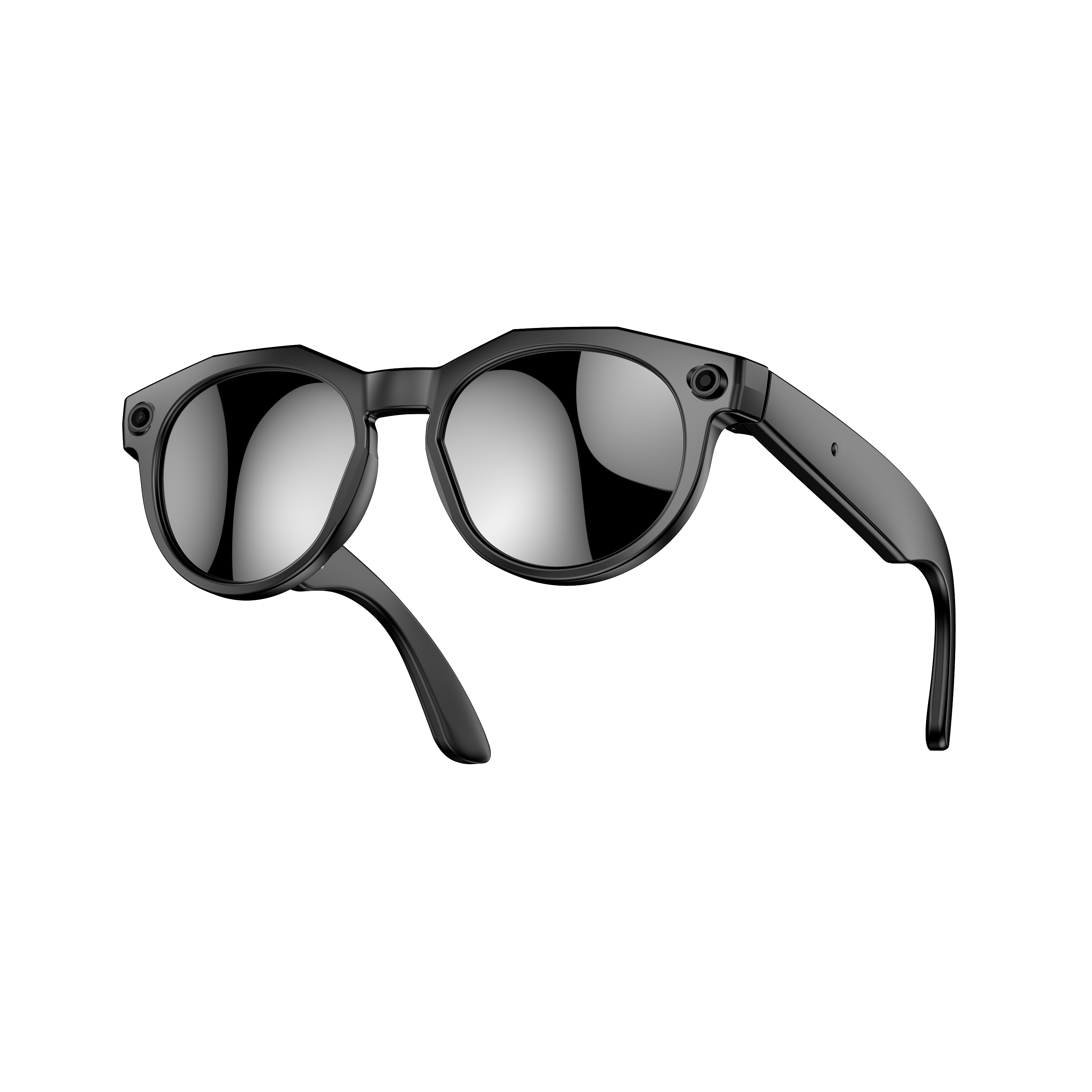 AI Smart Glasses with Voice Control, HD Camera, Translation, and Music Playback