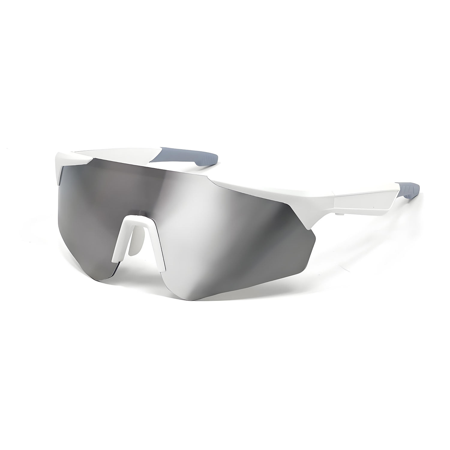 Smart Bluetooth Cycling Sunglasses with Audio, UV400 Lens, Waterproof & Dual Battery
