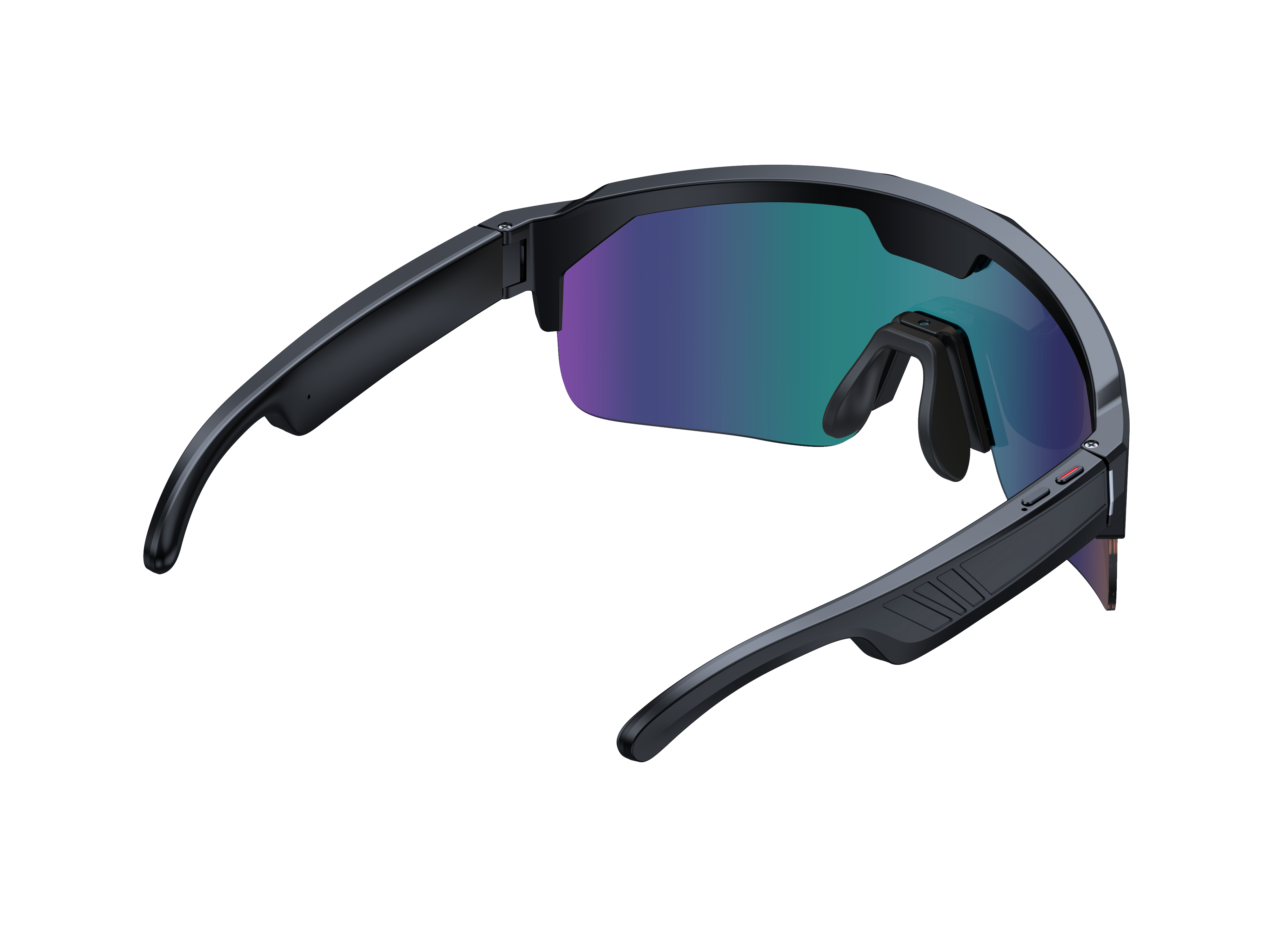 AI Smart Sports Glasses with 8MP Camera, Voice Control, Translation, Recording & Anti-Shake Video – Outdoor Cycling & Skiing