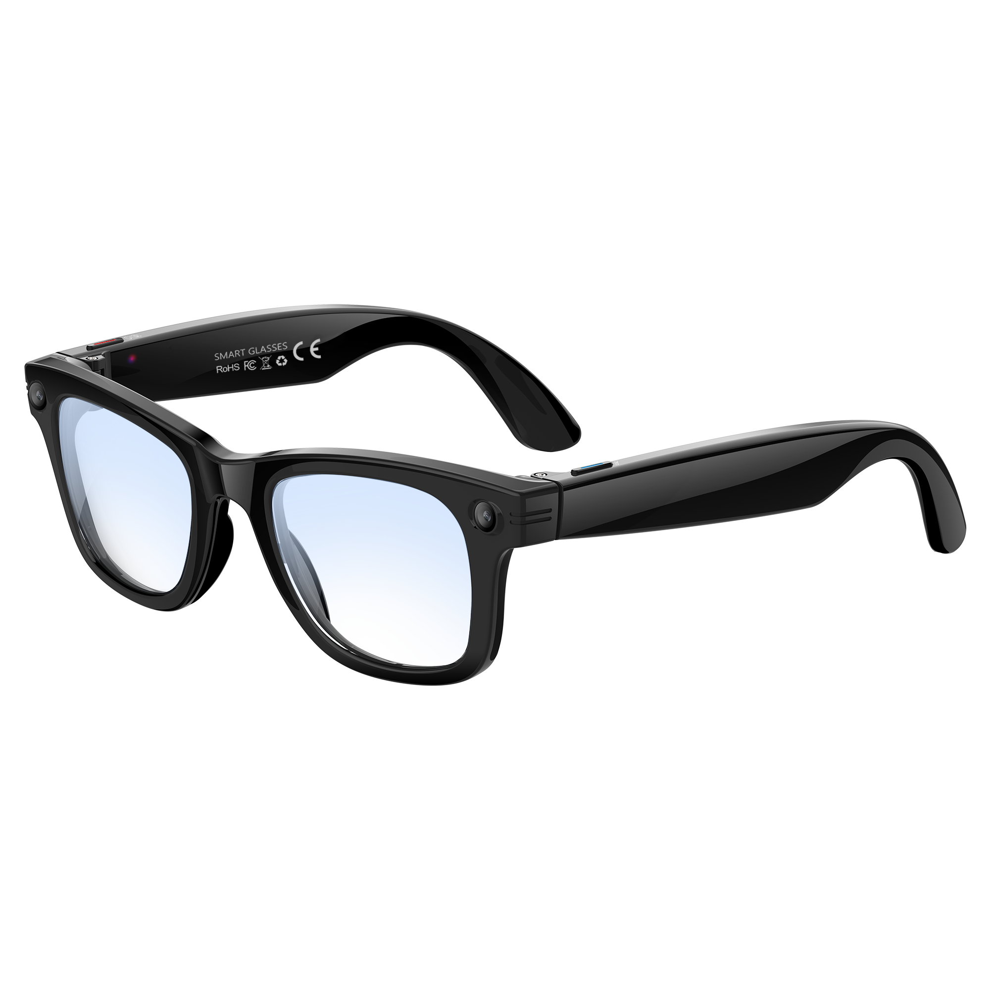 AI Smart Glasses with 8MP Camera, Voice Control, Wireless Sharing & Noise Reduction