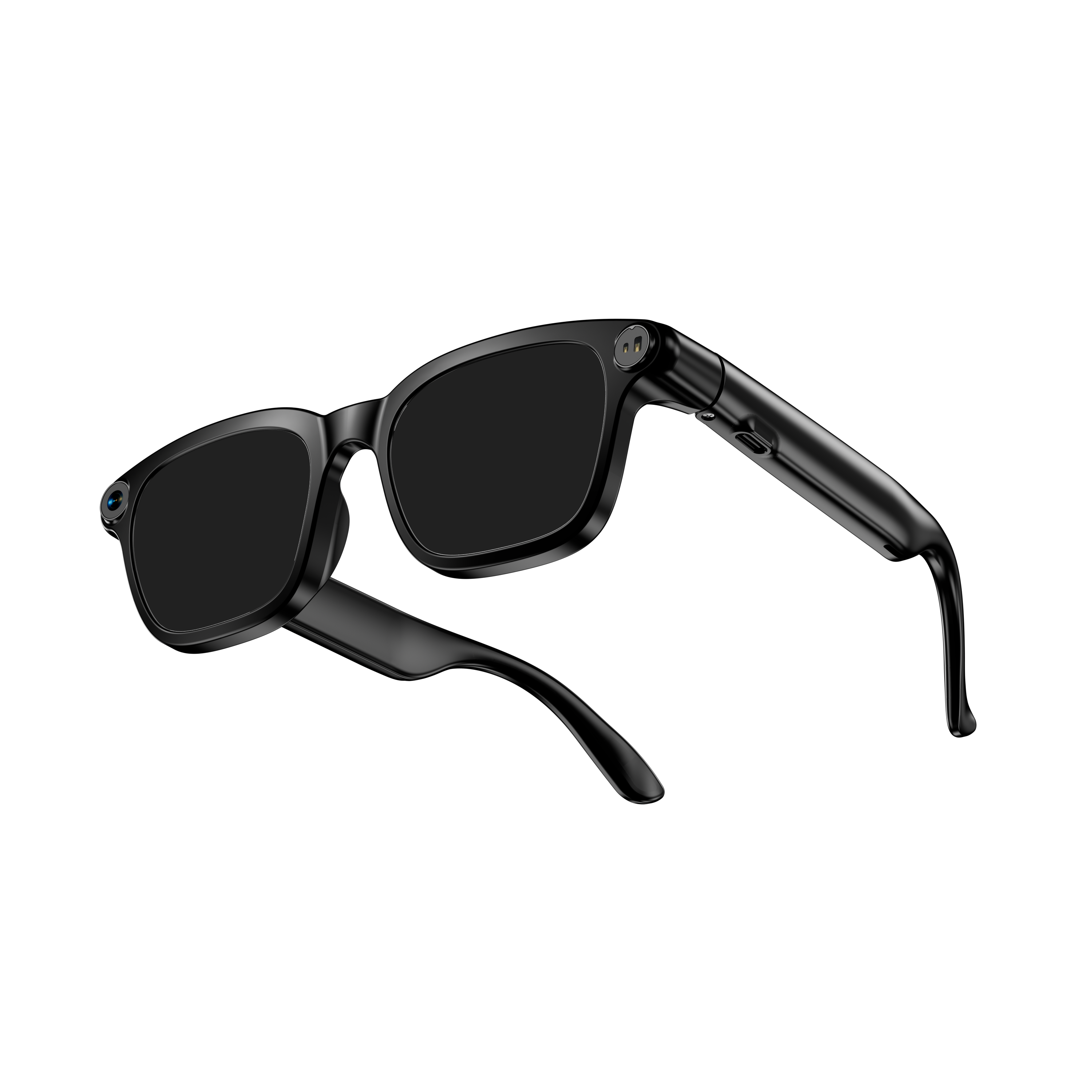 AI Smart Glasses with 8MP Camera, Voice Control, Bluetooth, and AR Functions