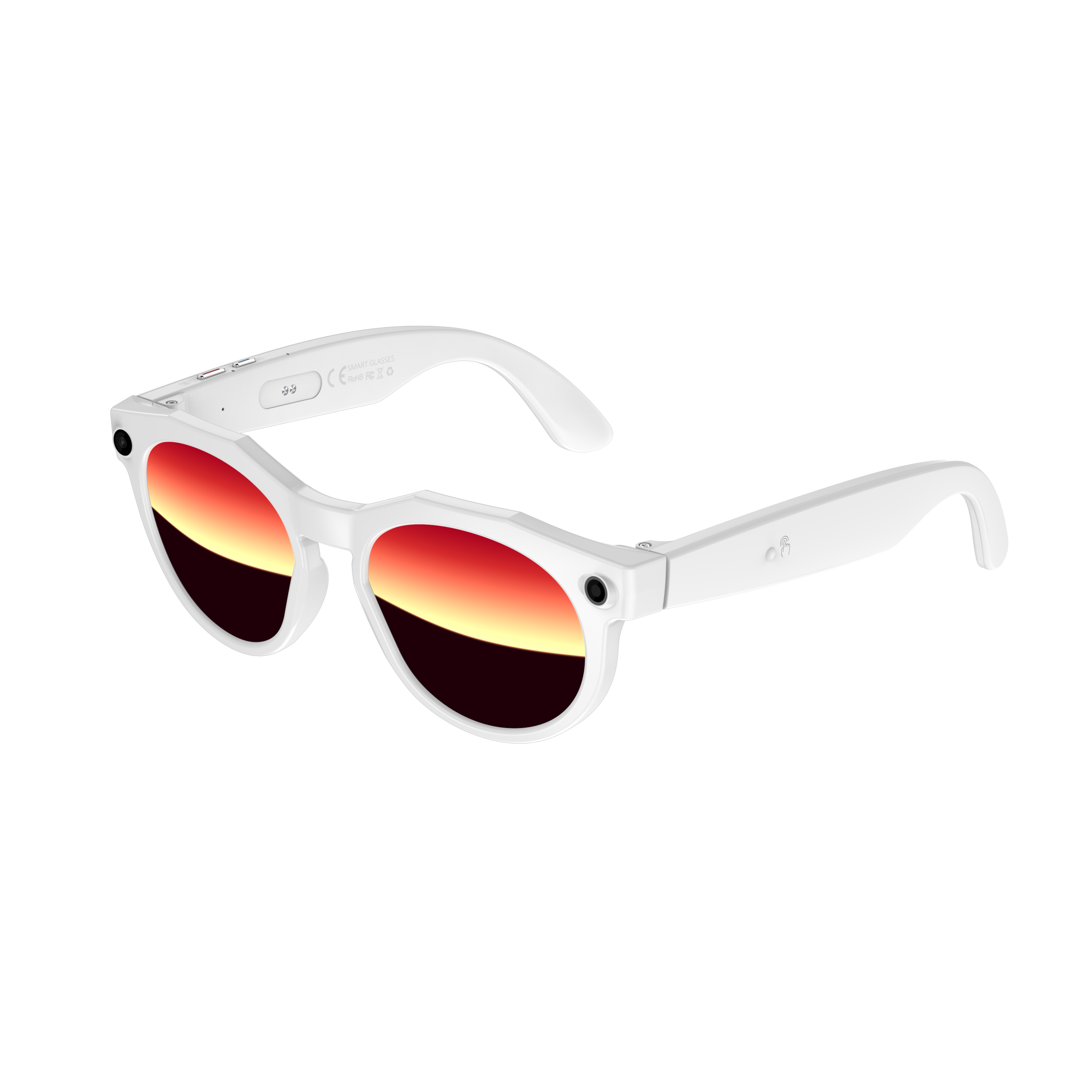 AI Smart Glasses with Camera, Voice Control, Translation & Bluetooth Music