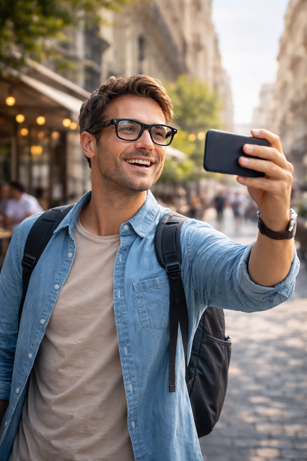 Morrison New Gen AI Voice Control Portable Bluetooth HD POV Video Shooting Vlog Cycling Smart Glasses