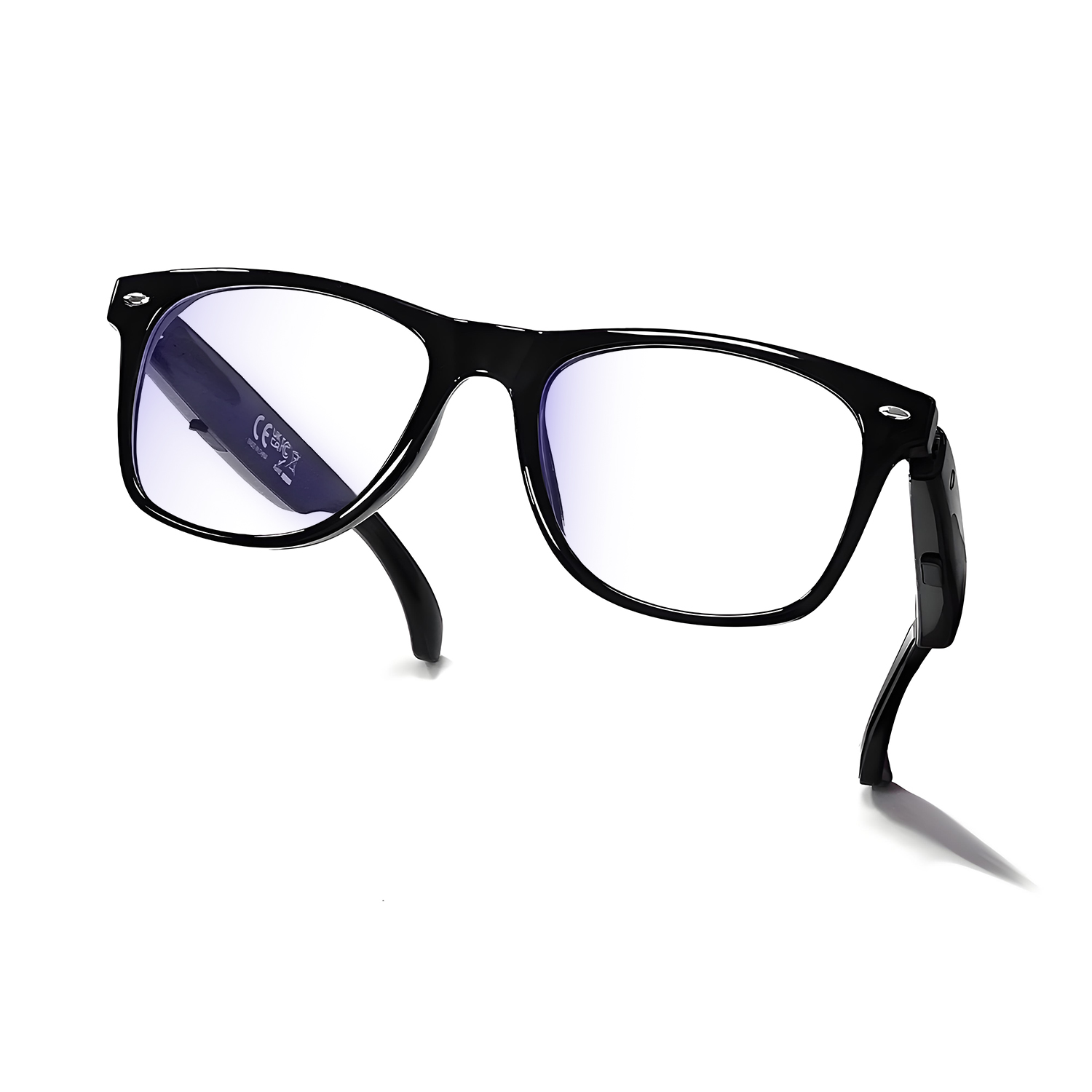 Smart Audio Glasses with Bluetooth Calling & Music – Blue Light Blocking, Stylish Design