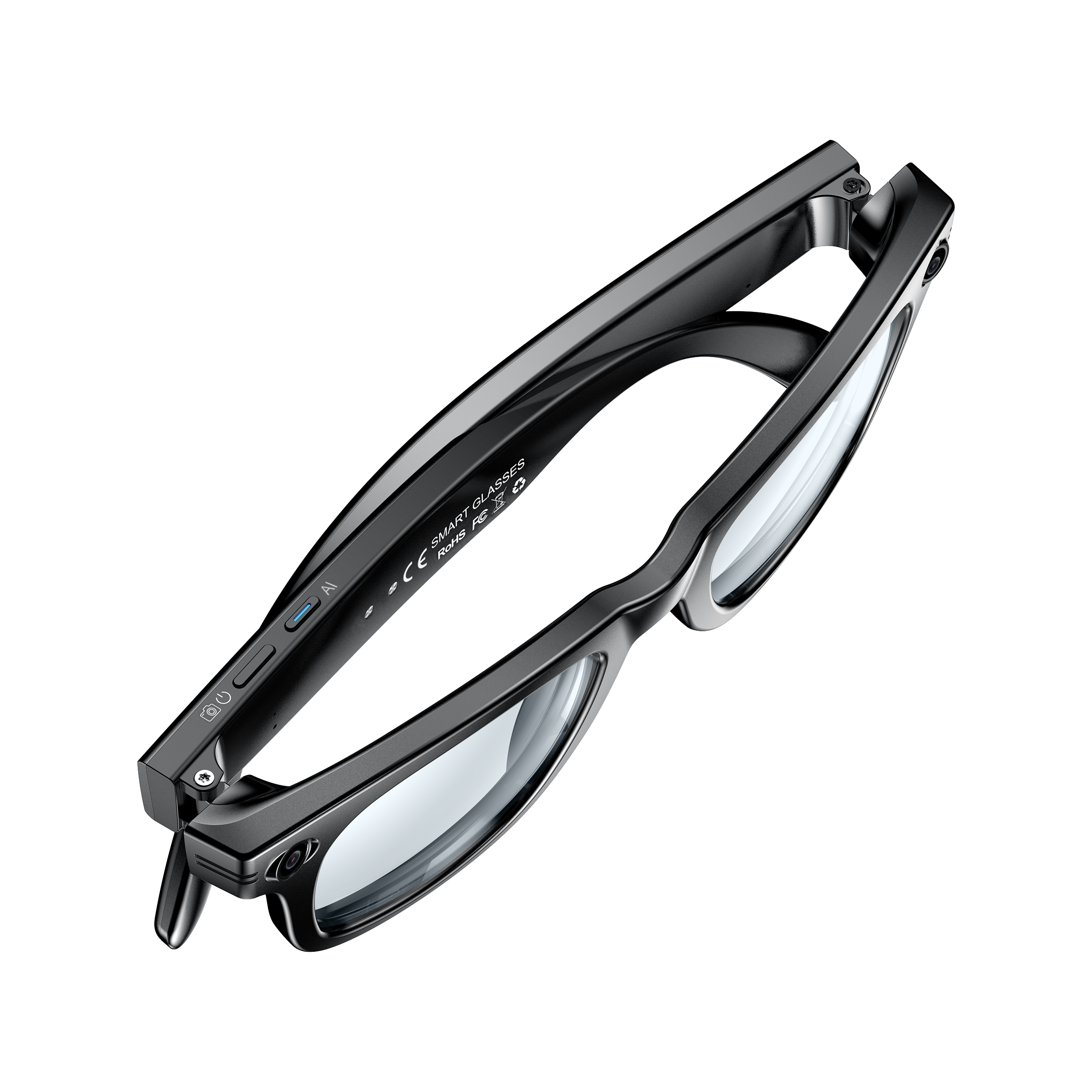 AI Smart Glasses with 8MP Camera, Voice Assistant, and Real-Time Translation
