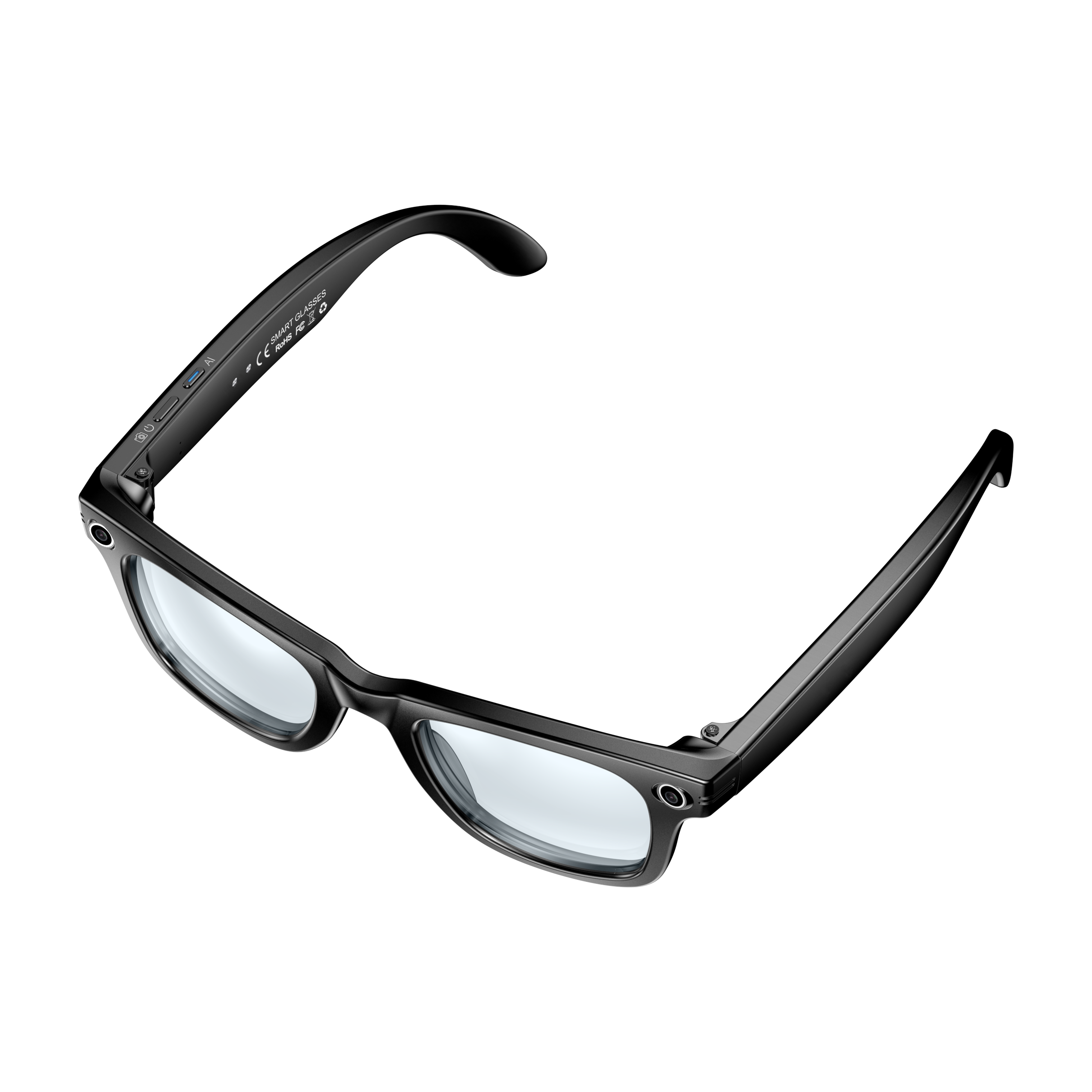 AI Smart Glasses with 8MP Camera, Voice Assistant, and Real-Time Translation