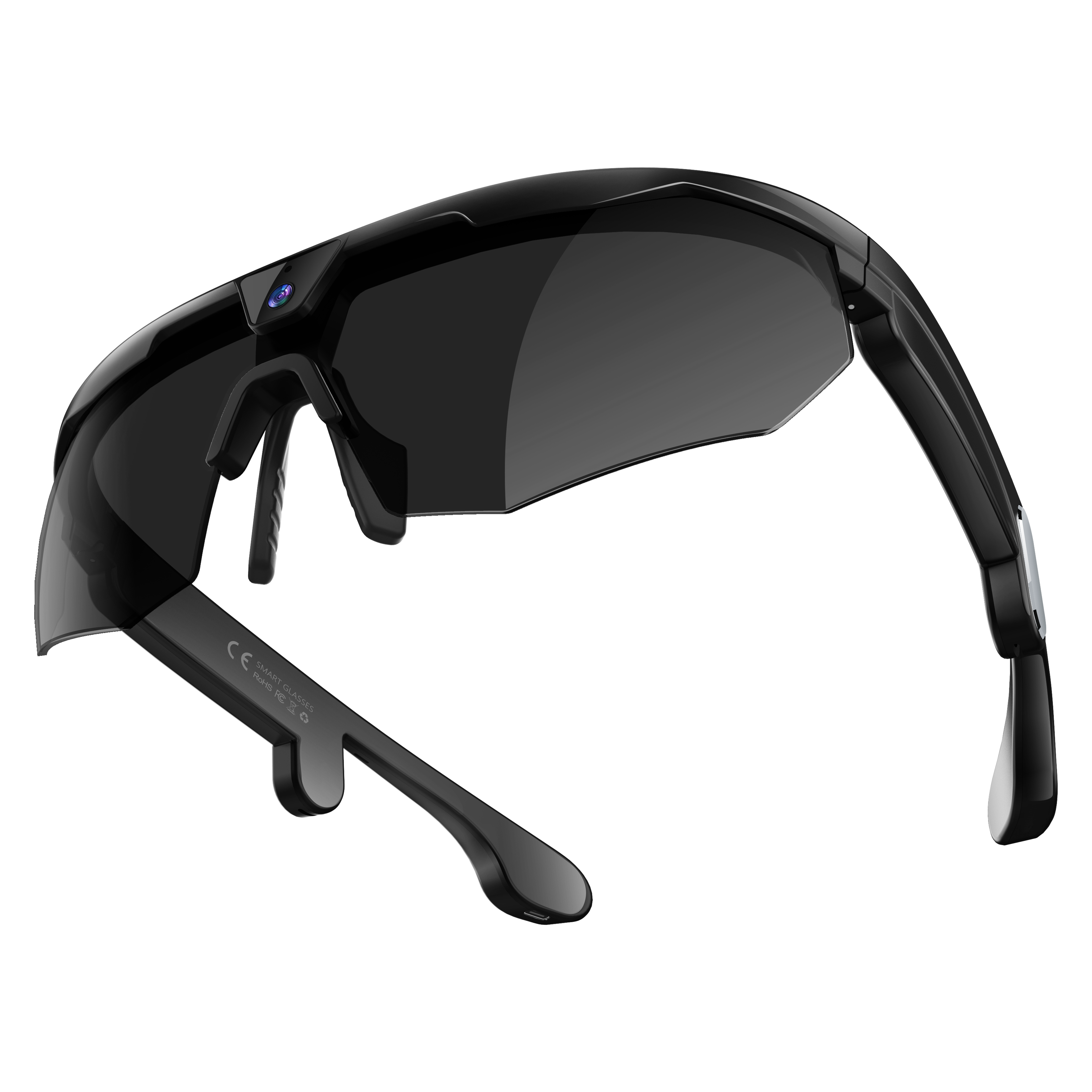 AI Smart Outdoor Camera Glasses with Voice Assistant & Translation