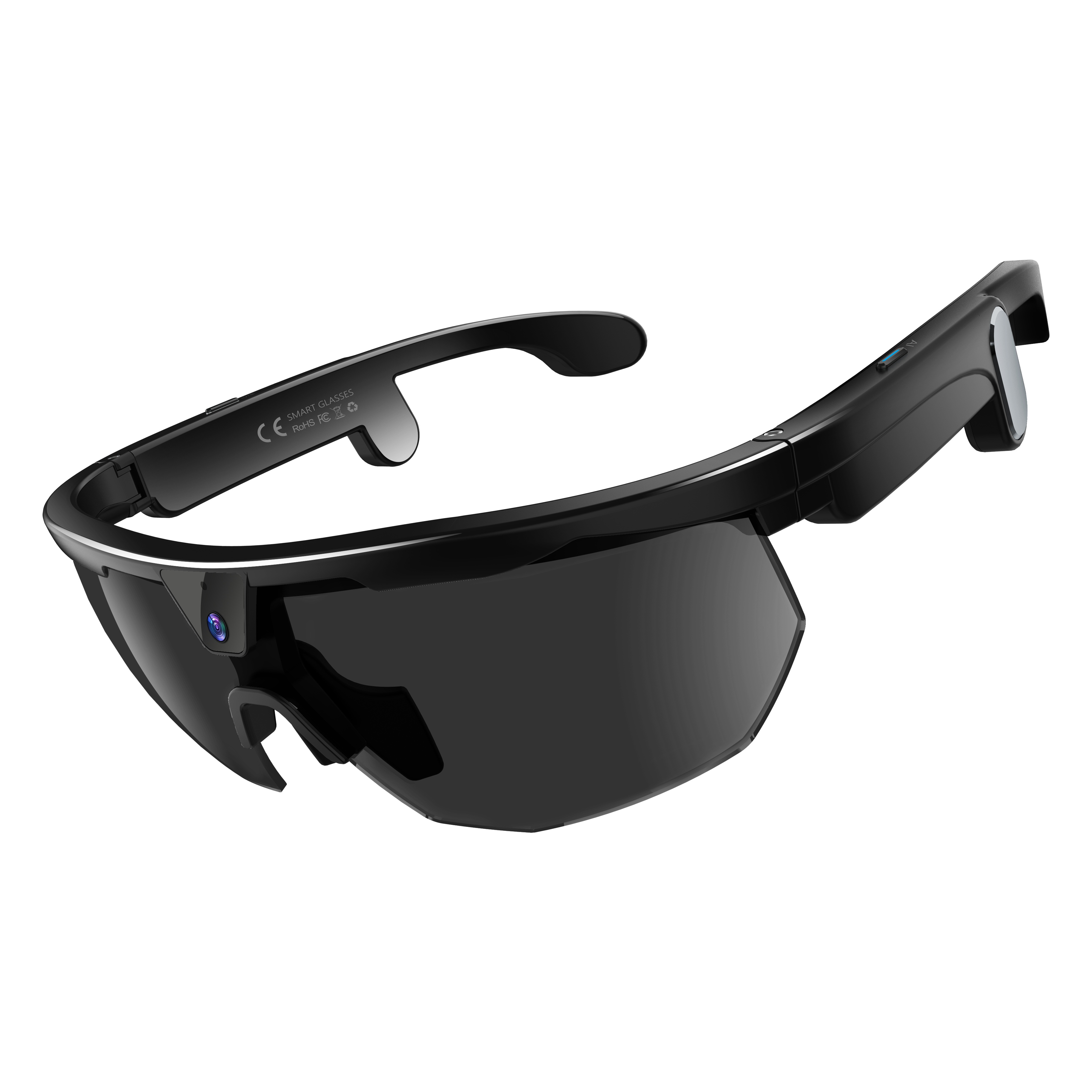 AI Smart Outdoor Camera Glasses with Voice Assistant & Translation