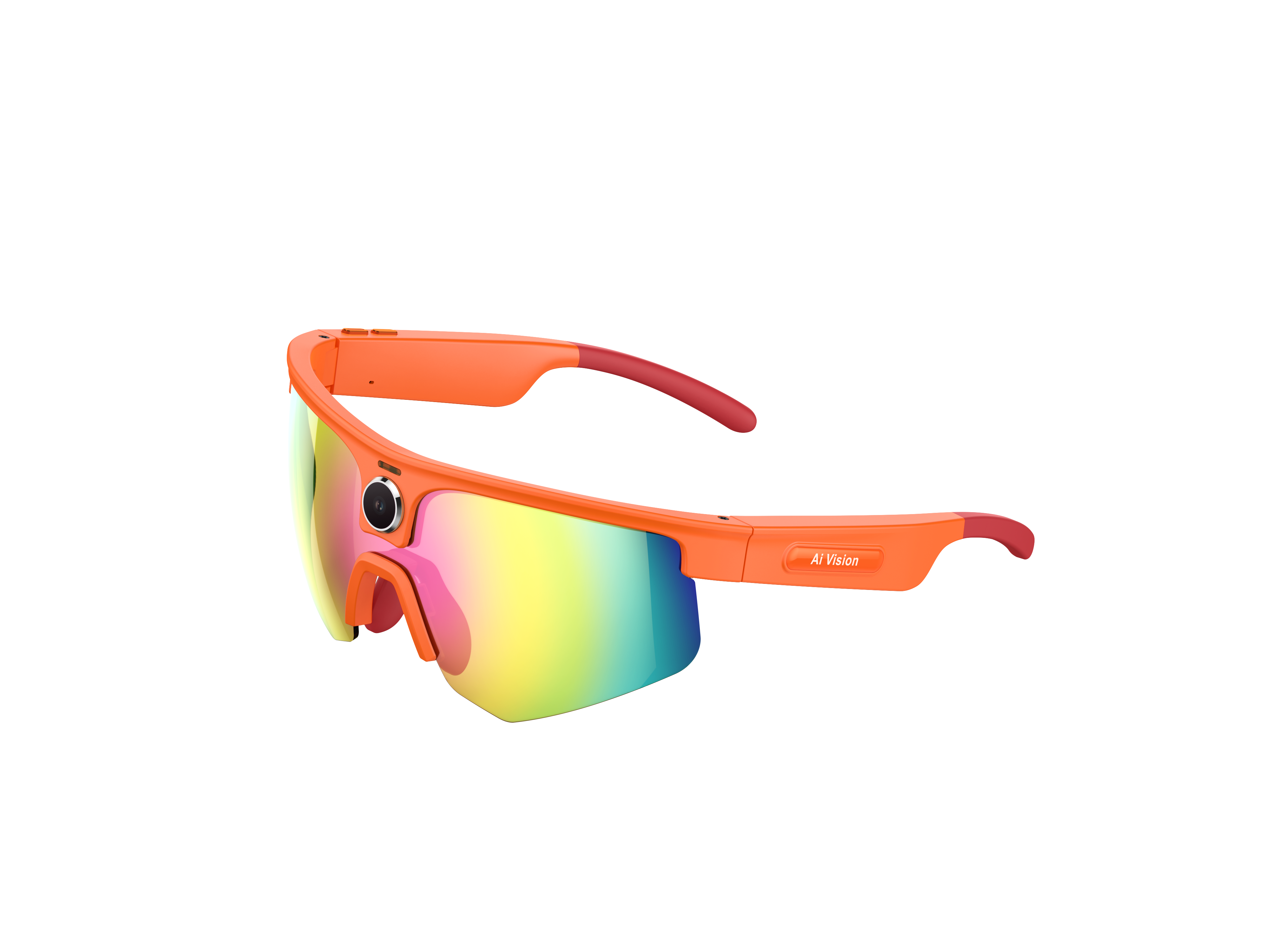 Morrison 8MP POV Shooting AI Smart Glasses for Cycling with UV400 Lens, 6-Axis Stabilization & Wi-Fi Transfer