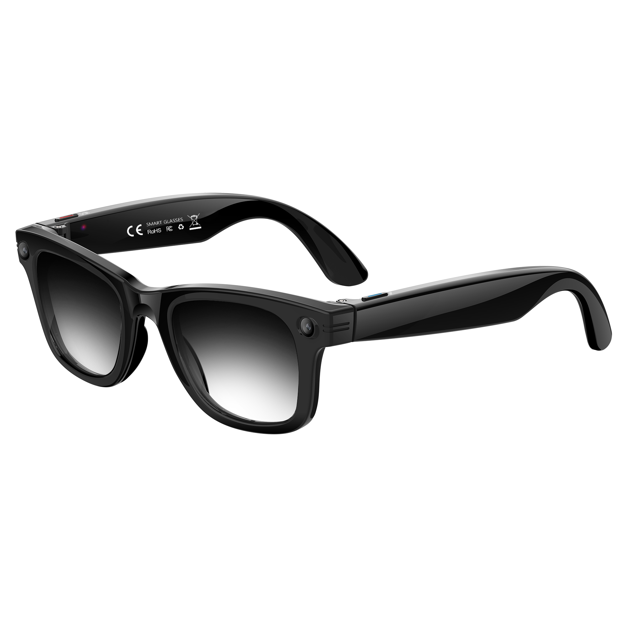 Morrison 8MP POV Shooting AI Smart Glasses with OIS, AI Voice, Translation & WiFi Transfer