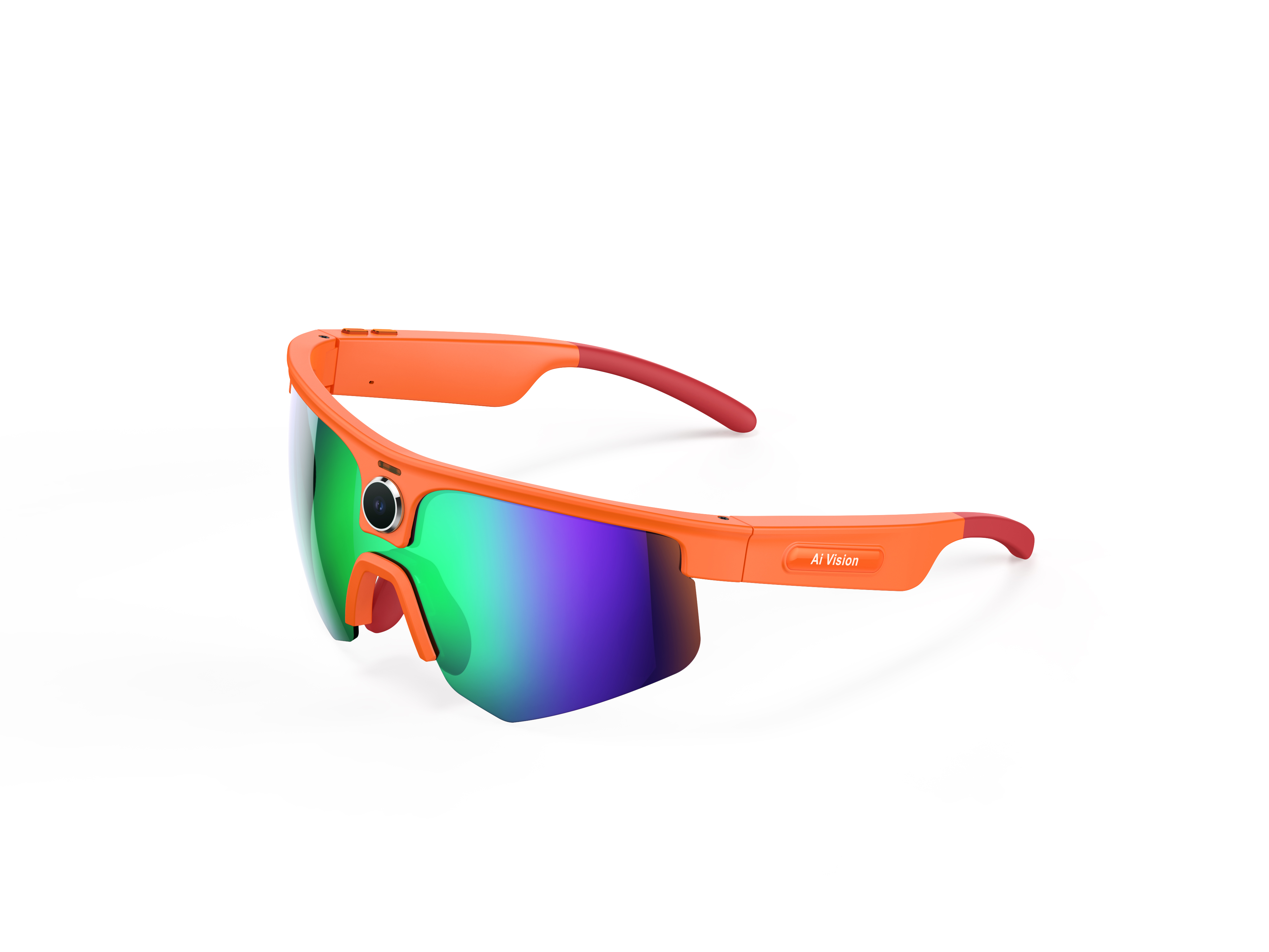 Morrison 8MP POV Shooting AI Smart Glasses for Cycling with UV400 Lens, 6-Axis Stabilization & Wi-Fi Transfer