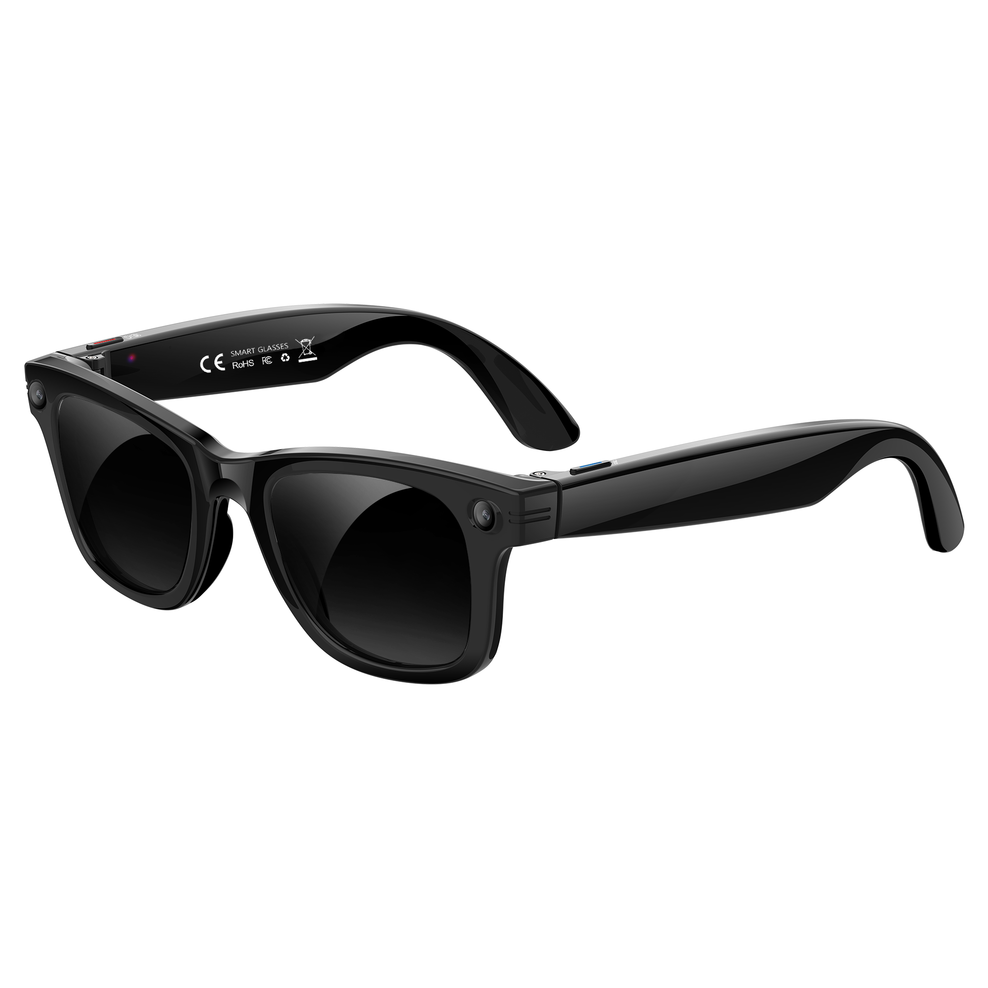 Morrison 8MP POV Shooting AI Smart Glasses with OIS, AI Voice, Translation & WiFi Transfer