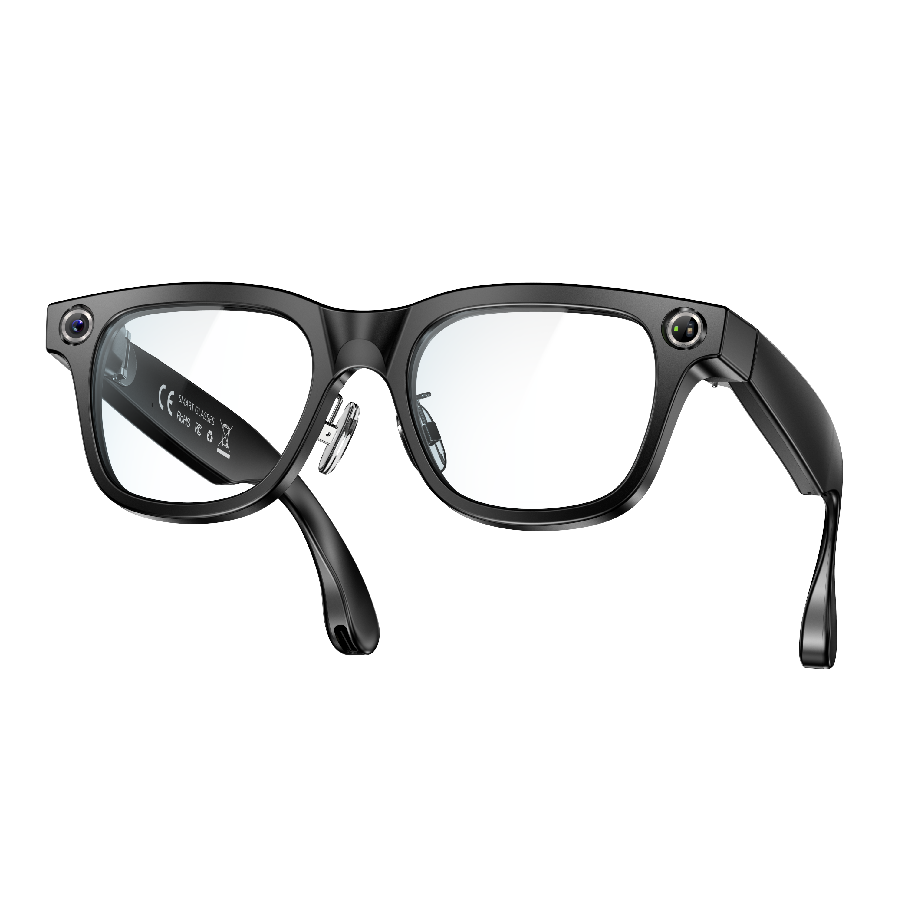 Morrison 20MP POV Shooting AI Smart Glasses with OIS, AI Translation & WiFi Transfer
