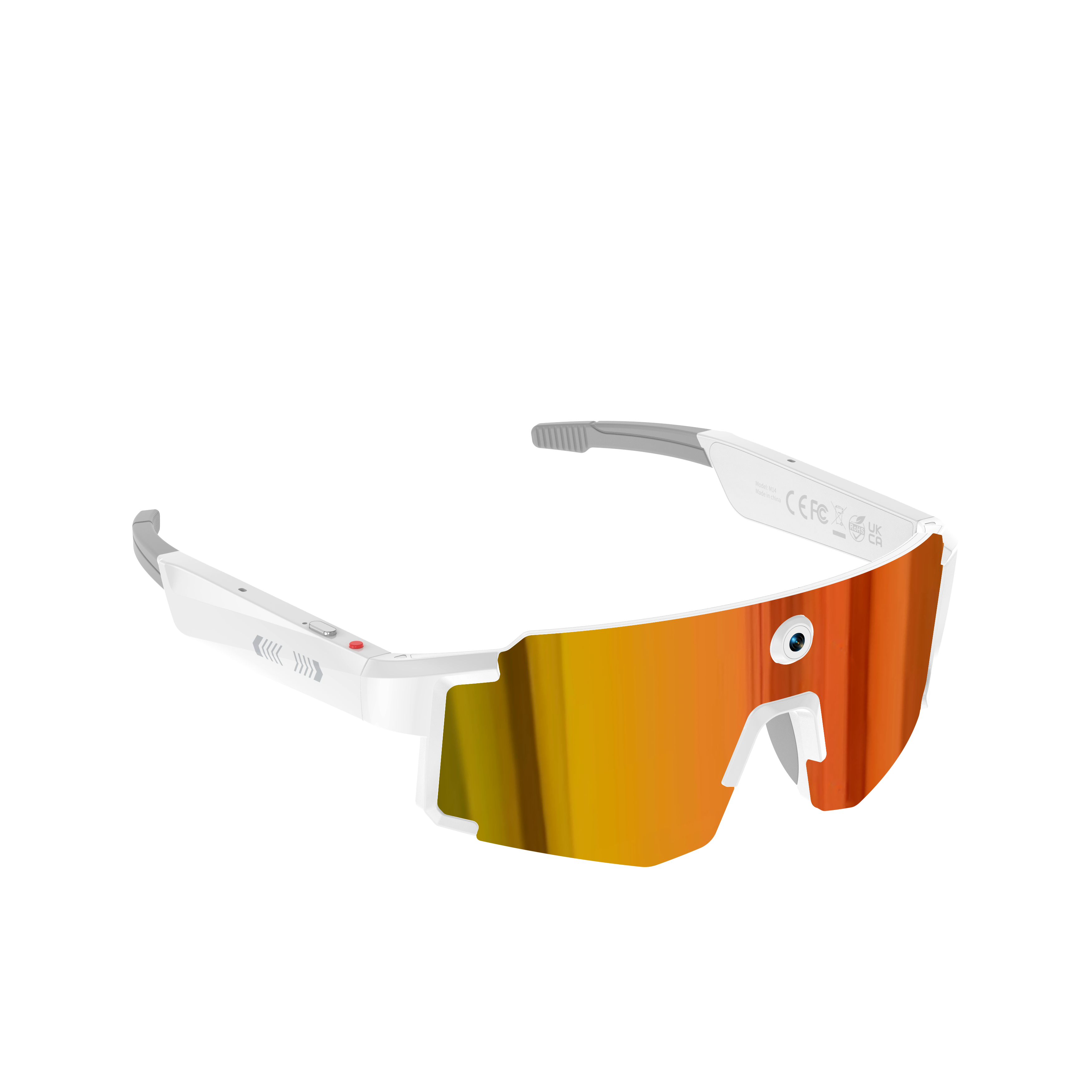 Morrison POV Shooting AI Smart Glasses with 8MP Camera, Optical Stabilization, AI Translation and Wi-Fi Transfer