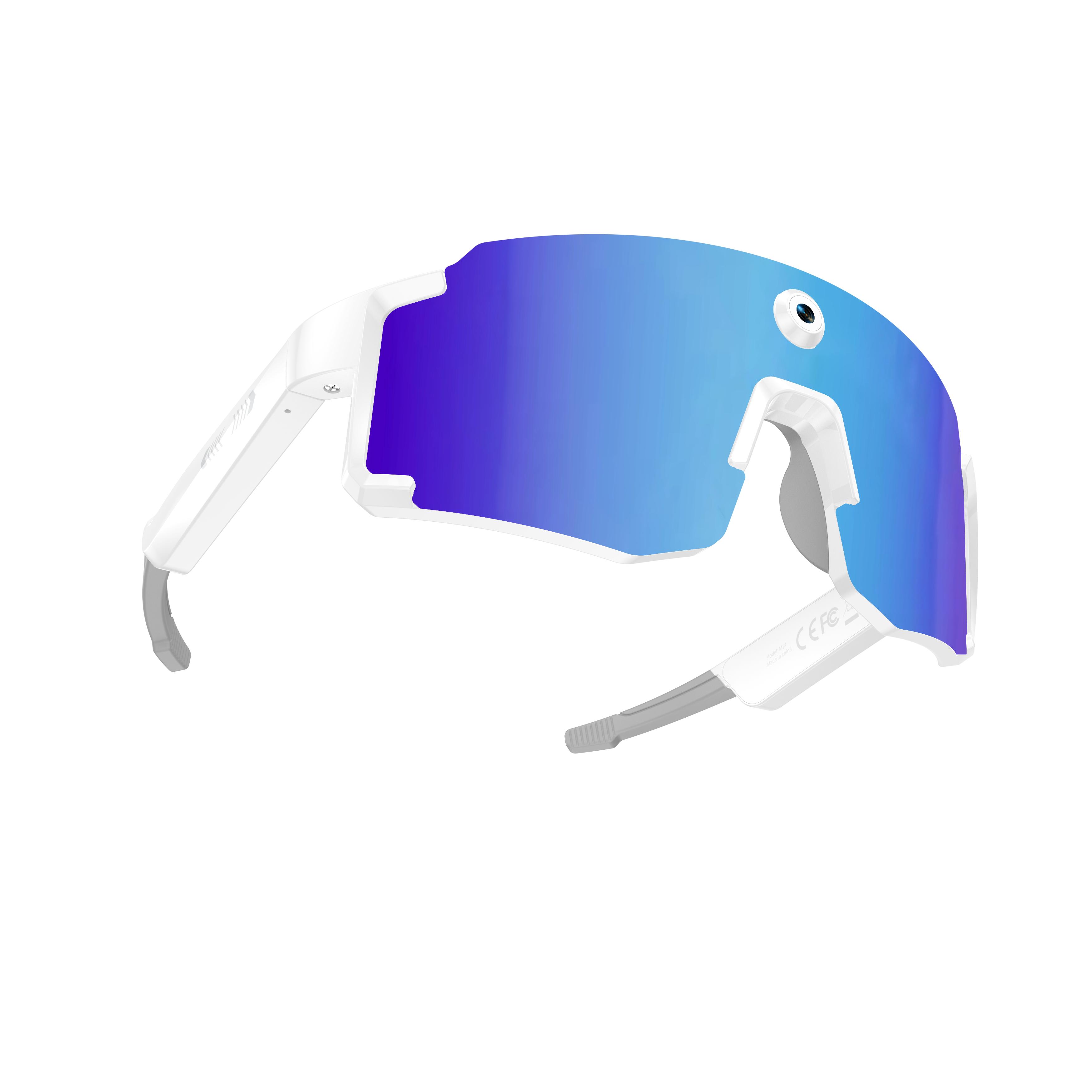 Morrison 8MP POV Shooting AI Smart Glasses for Cycling with Stabilization