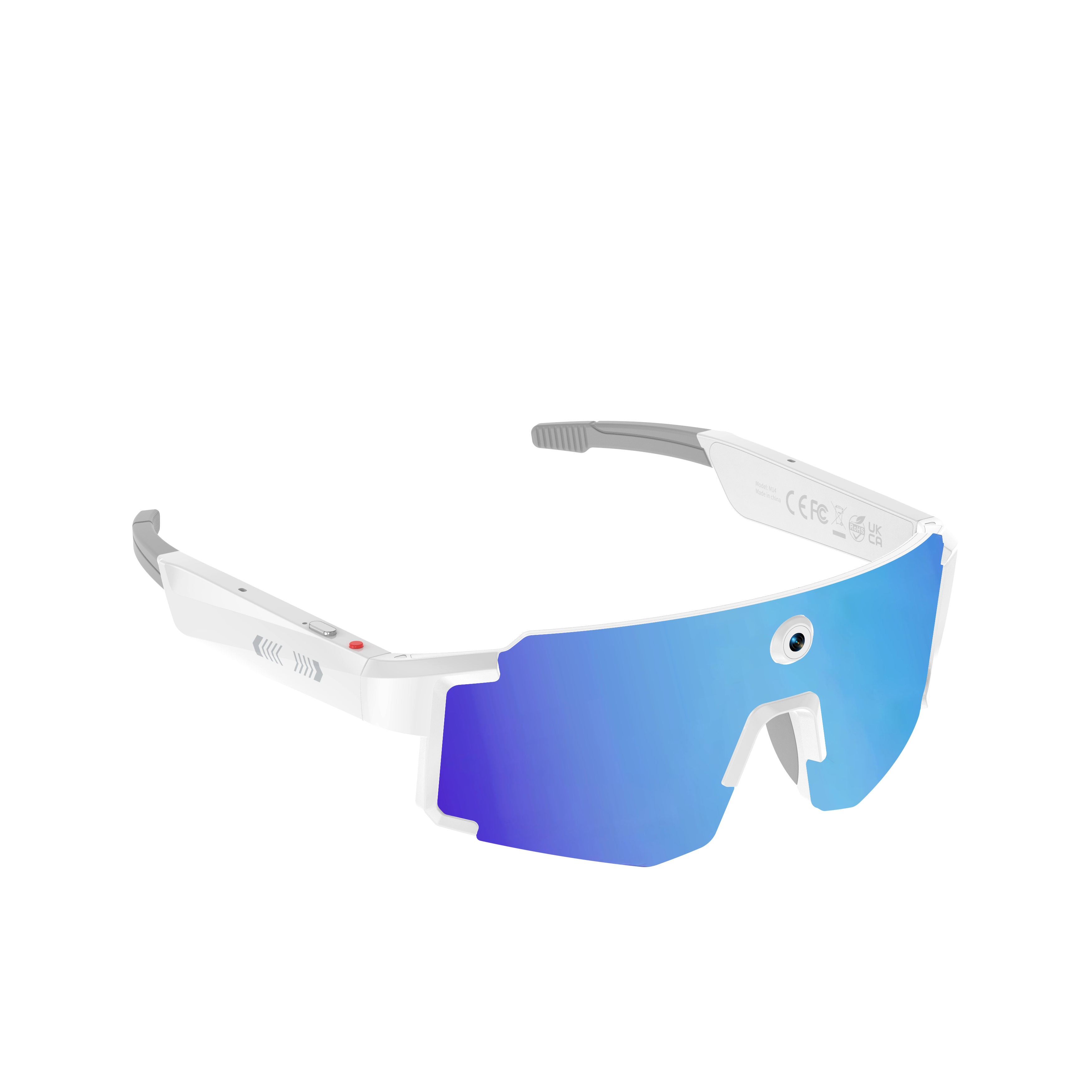 Morrison 8MP POV Shooting AI Smart Glasses for Cycling with Stabilization