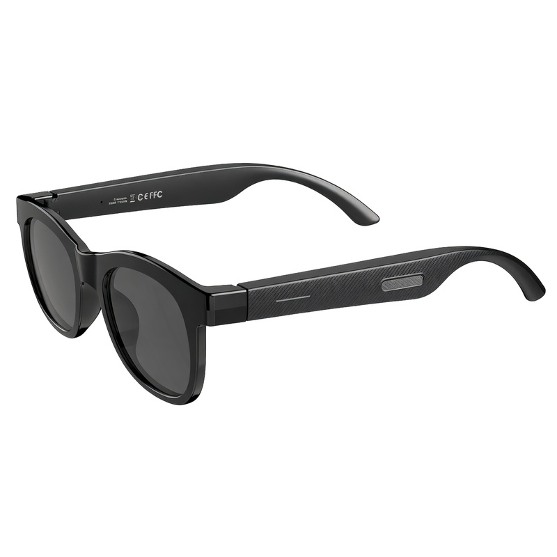 Morrison Portable Bluetooth HD POV Video Shooting Vlog AI Smart Glasses with FM Radio