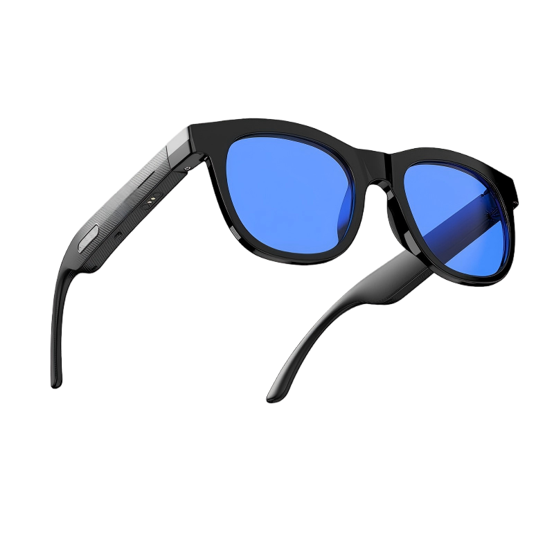 Morrison Bluetooth FM Radio Smart Glasses with Blue Light Blocking Lens