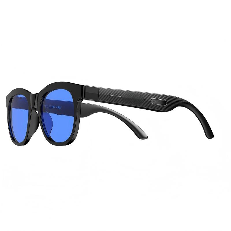 Morrison Bluetooth FM Radio Smart Glasses with Blue Light Blocking Lens