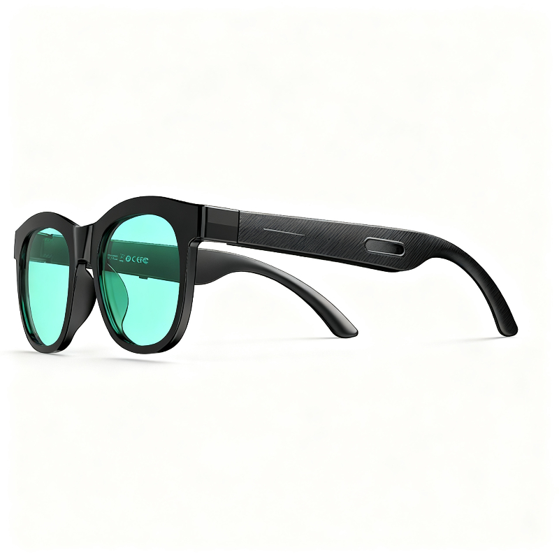 Morrison Bluetooth FM Radio Smart Glasses UV400 Wireless Audio Sunglasses