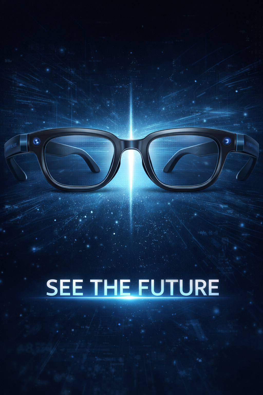 Morrison AI Smart Glasses HD 8MP Camera Bluetooth Portable Vlog Video Recording Glasses