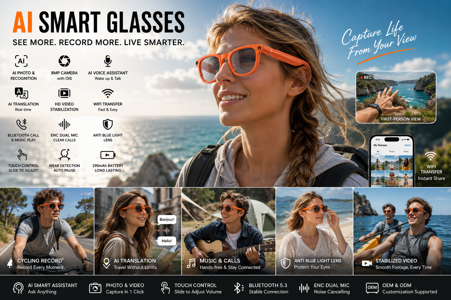Why Vlog Smart Glasses Have Become One of the Hottest Products in the Wearable Market