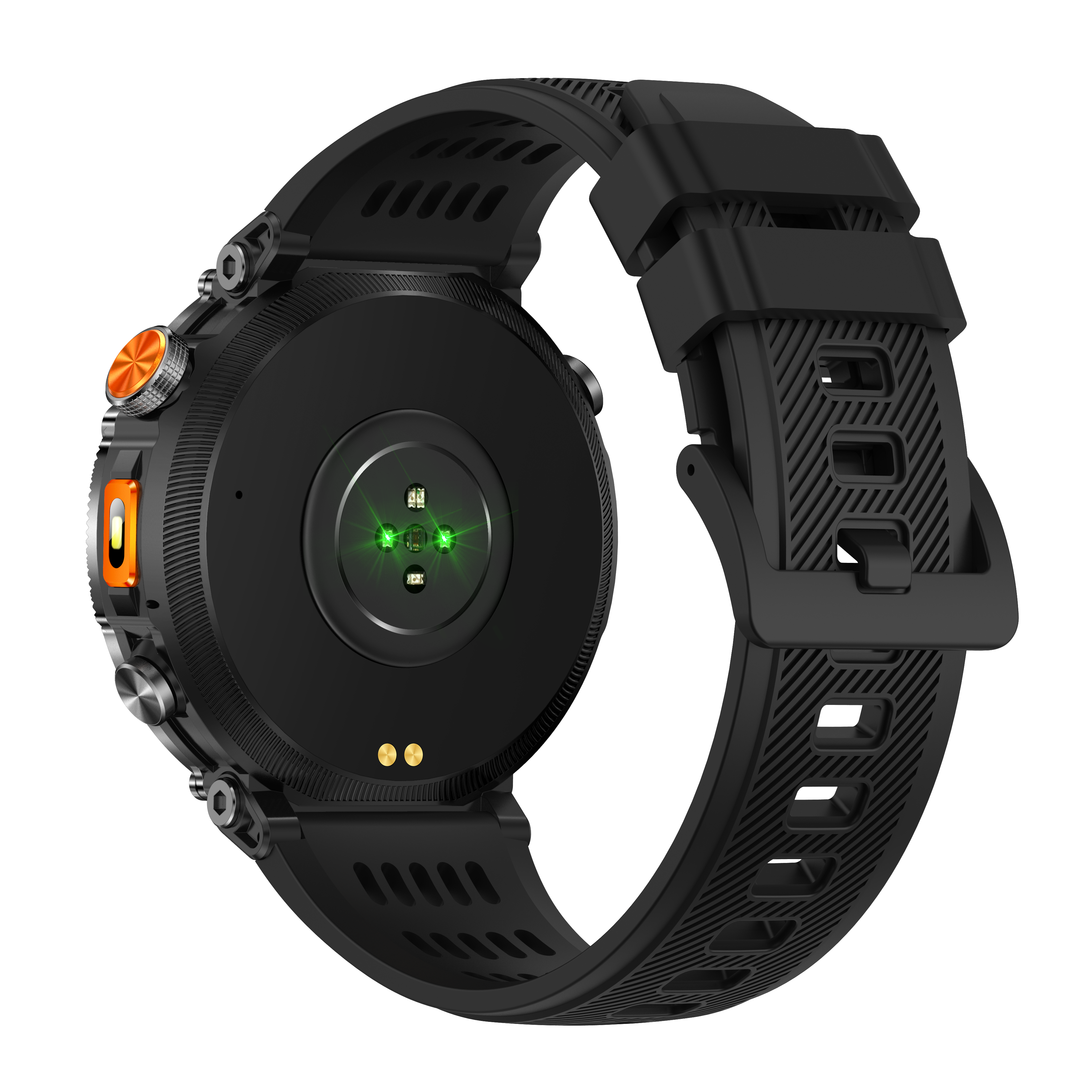 MR42 1.7-Inch 3ATM Outdoor GPS Smart Watch with 850mAh Battery, Multi-GNSS, Heart Rate and SpO2 Monitoring
