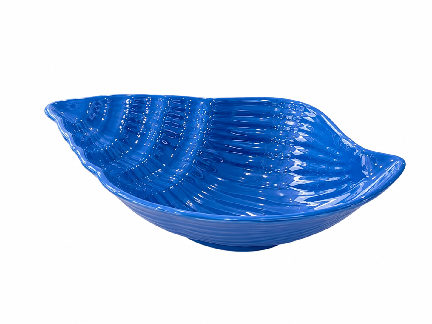 Coastal Shell Shape Melamine Serving Bowl – BPA Free, Shatte