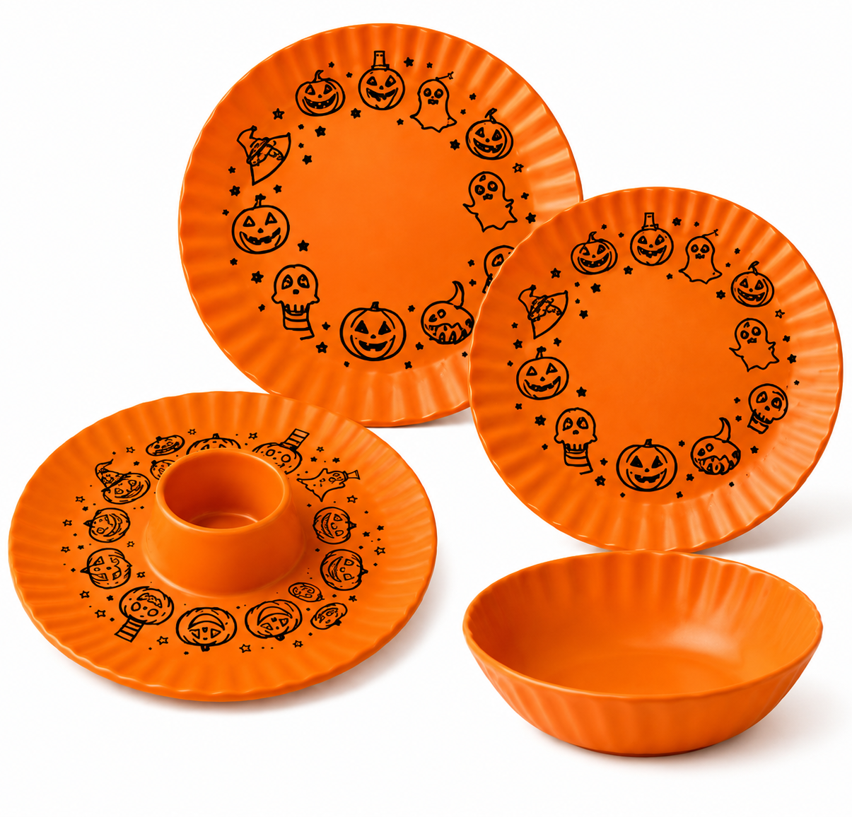 Halloween Pumpkin Melamine Dinnerware Collection – Wholesale