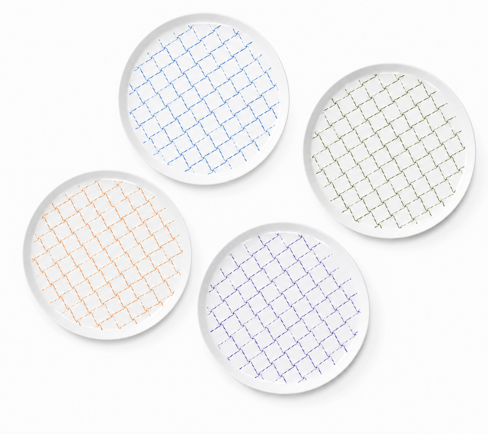 Custom Pattern Melamine Dinner Plate Collection | Non-Breaka