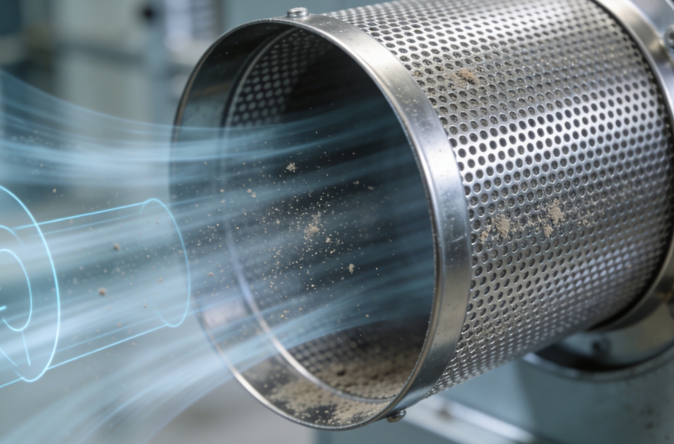 1mm Hole Stainless Steel Punched Mesh for Fine Airflow Filtration
