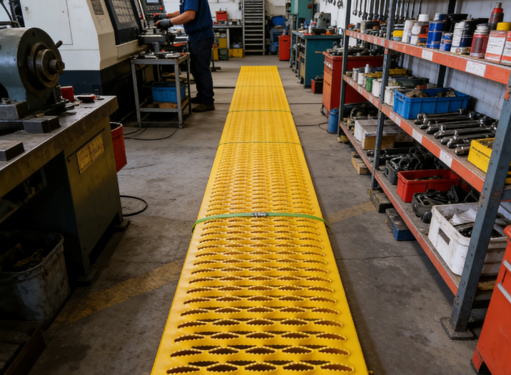 3mm Crocodile Mouth Hole Anti-Skid Perforated Metal Plates for Industrial Flooring and Walkways