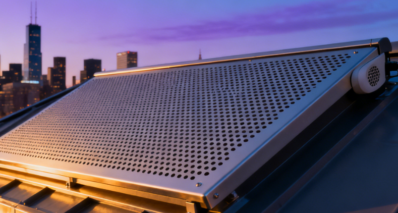 Acoustic Transparent Grill for Recessed Outdoor Sound Module: Seamless Integration & High‑Fidelity Performance