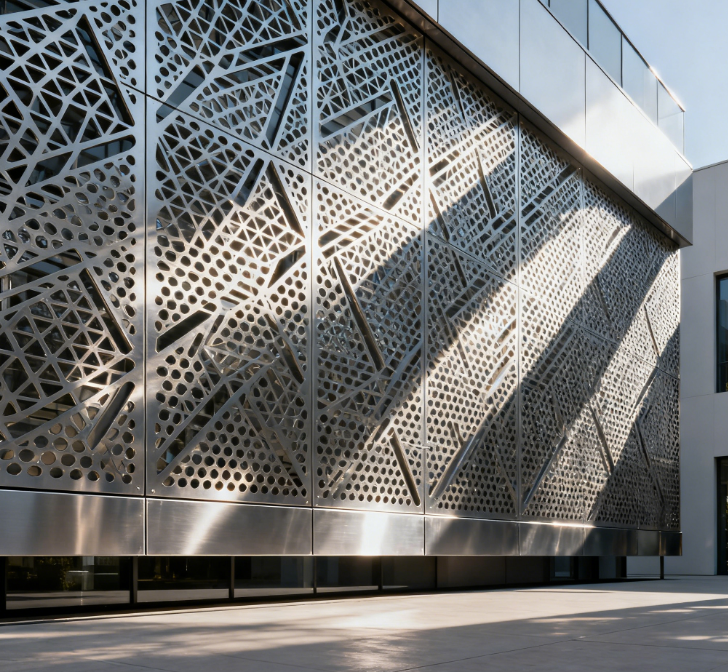 Advanced Architectural Applications of Custom Perforated Sun Shading and Ventilation Panels