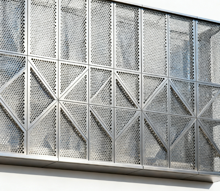 Aluminum Laser Cut Perforated Sun Shading and Ventilation Panels for Exterior Facades: Redefining Sustainable Design