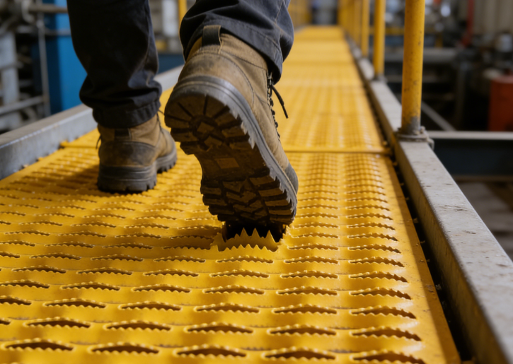 Carbon Steel Crocodile Mouth Punched Anti-Skid Hole Plates for Industrial Flooring and Platforms