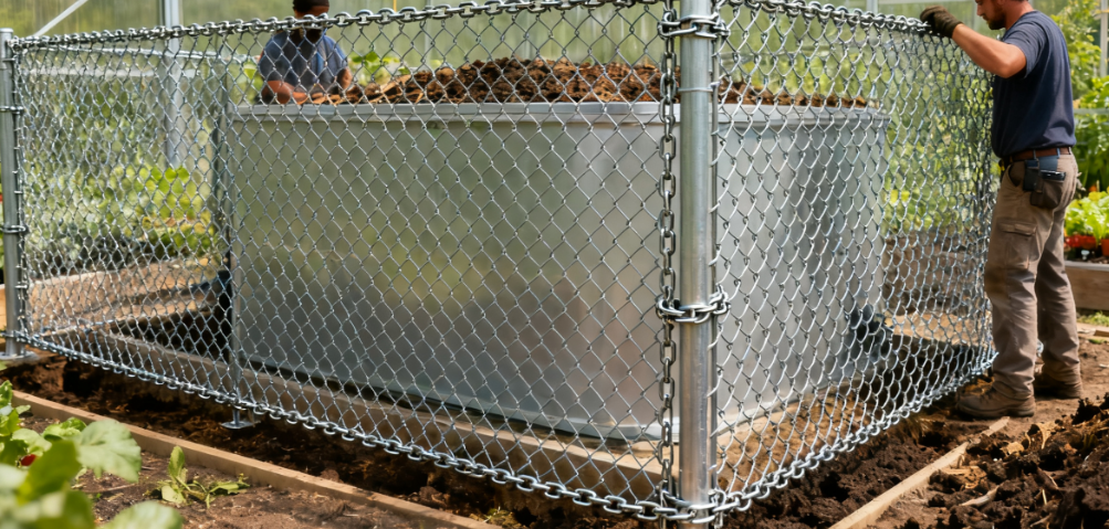 Chain Link Fence Solutions for Freight Bike Depot Access Restriction