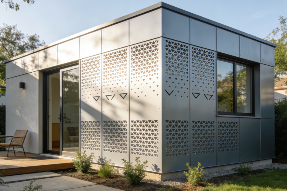 Compact Perforated Panels for Tiny House Exteriors — Advanced Materials, Performance & Sustainable Design