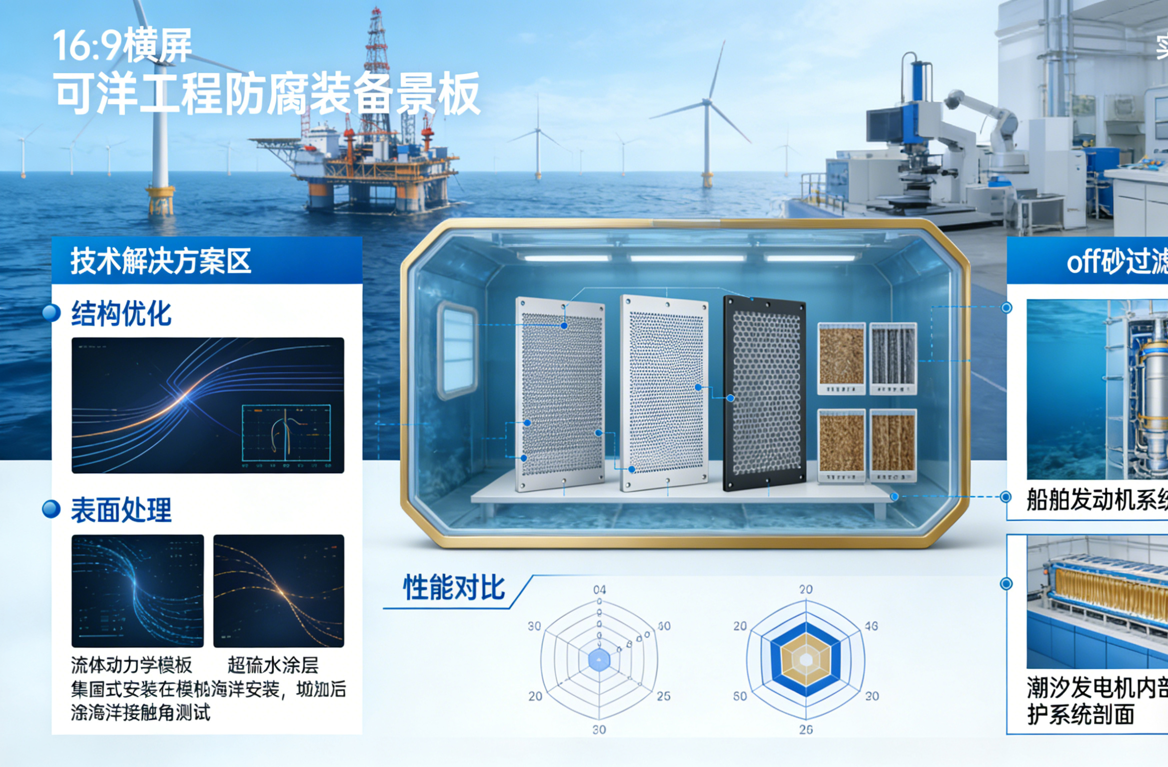 Marine-Grade Corrosion-Proof Filter Panels for Oceanic Applications