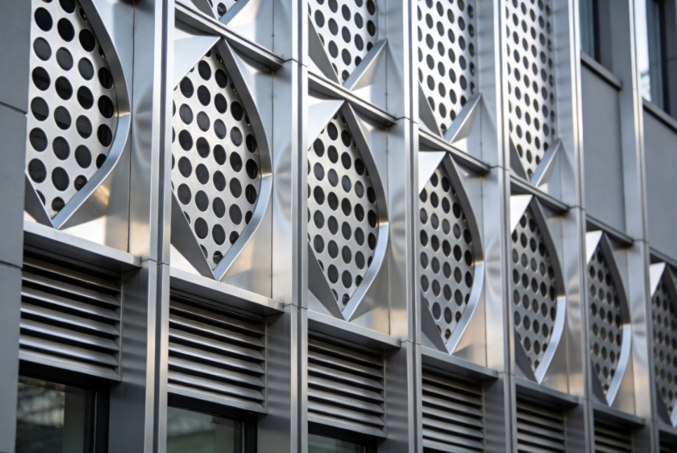 Decorative Perforated Aluminum Sunshade Screen Panel for Exterior Building Wall