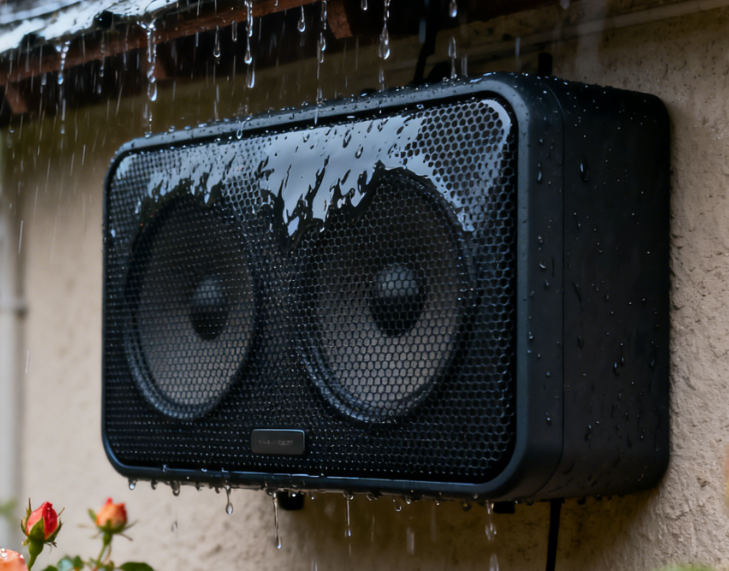 Defending Clarity: Acoustic Grilles for Fog-Drenched Coastal Speaker Systems