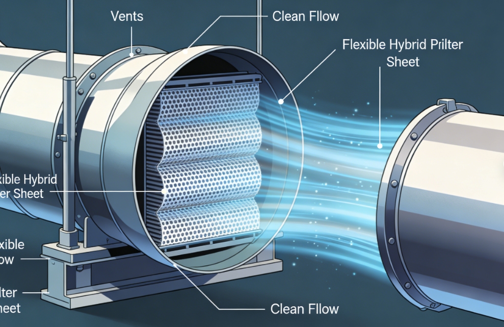 Flexible Airflow Mesh for DIY Air Quality Kits