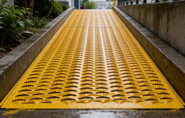 Galvanized Crocodile Mouth Hole Anti-Skid Perforated Plates Industrial Safety Flooring Solution