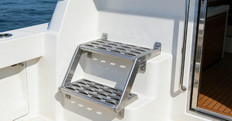 Galvanized Serrated Grating for Ship Deck Walkways | Marine Anti Slip & Corrosion Resistant Flooring